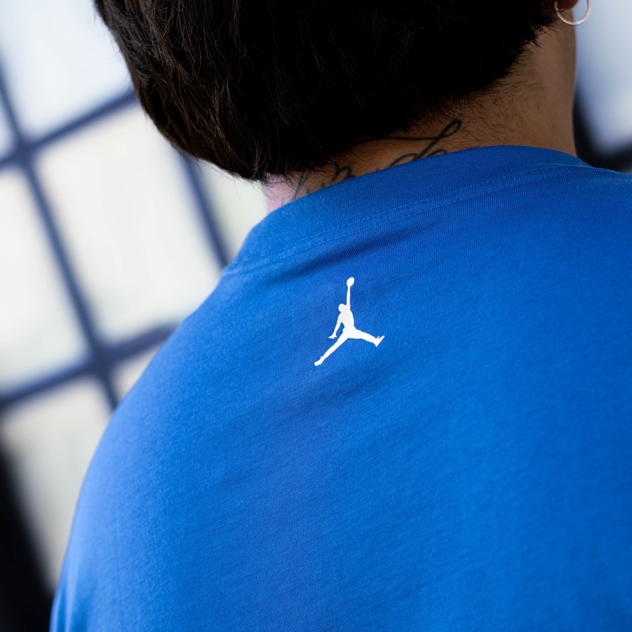 JORDAN TEE BROOKLYN JUMPMAN SPORT BLUE