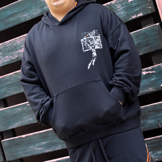 JORDAN HOODIE SHATTERED BLACK