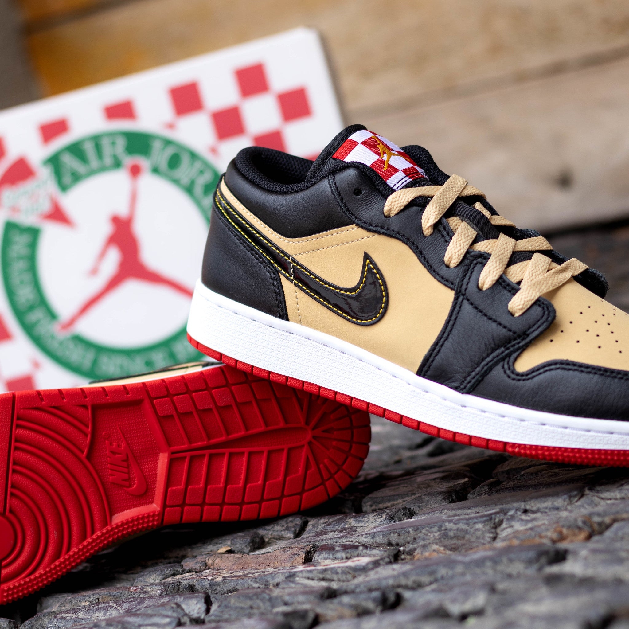 AIR JORDAN 1 LOW PIZZA GS