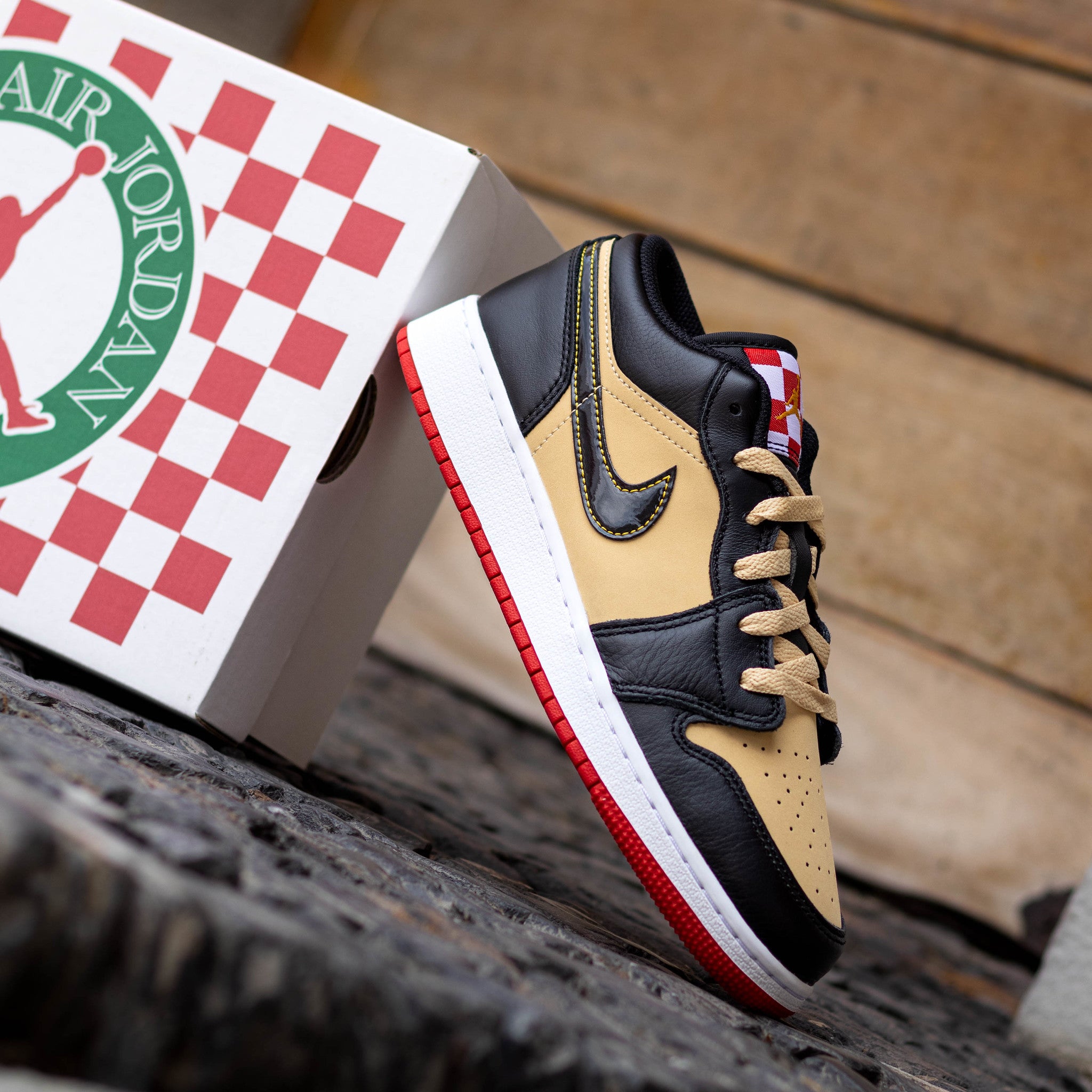 AIR JORDAN 1 LOW PIZZA GS