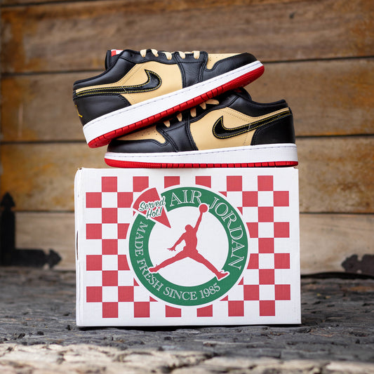 AIR JORDAN 1 LOW PIZZA GS