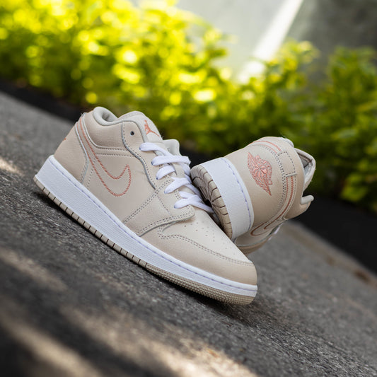 AIR JORDAN 1 LOW LIGHT OREWOOD BROWN GS