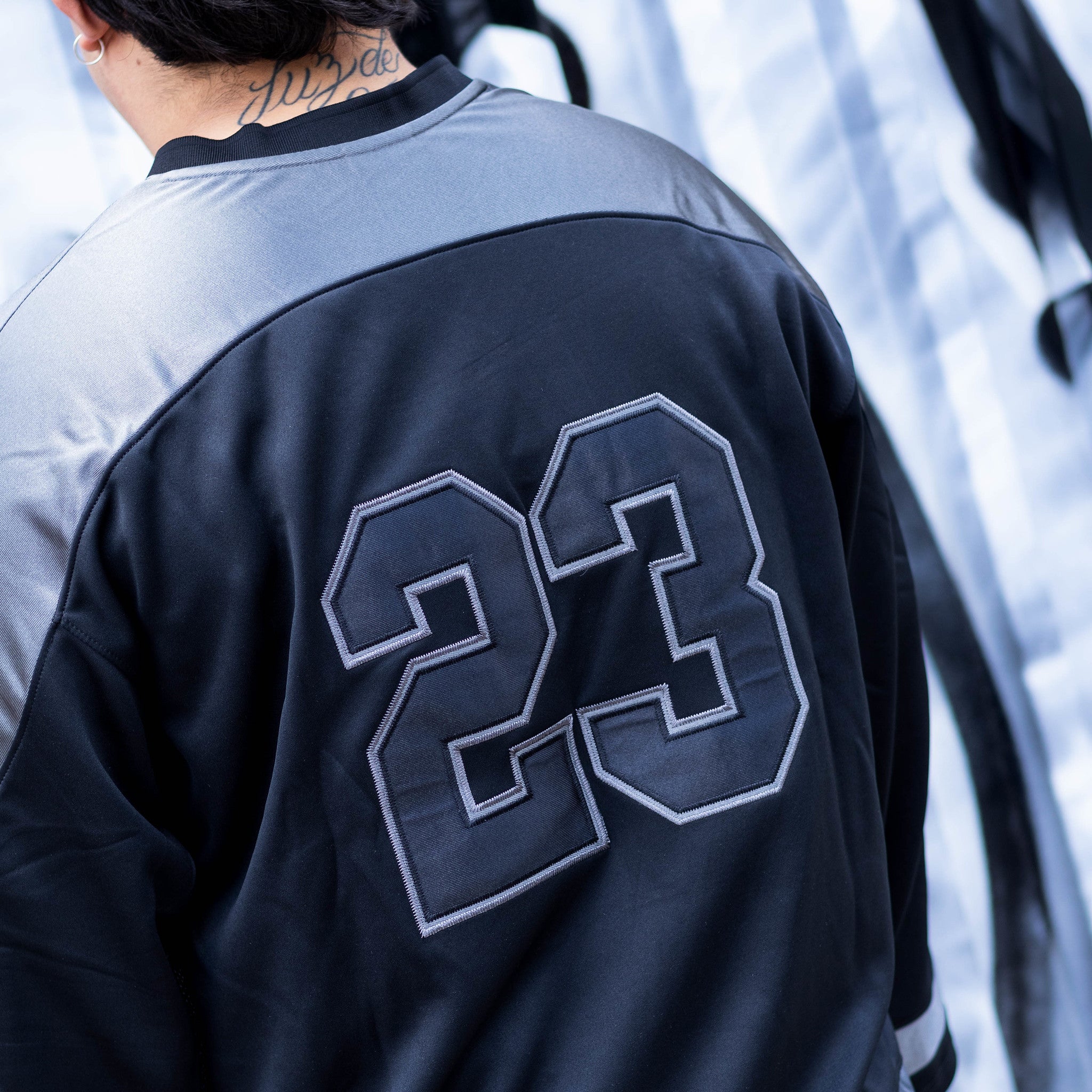 JORDAN JERSEY HOCKEY BLACK