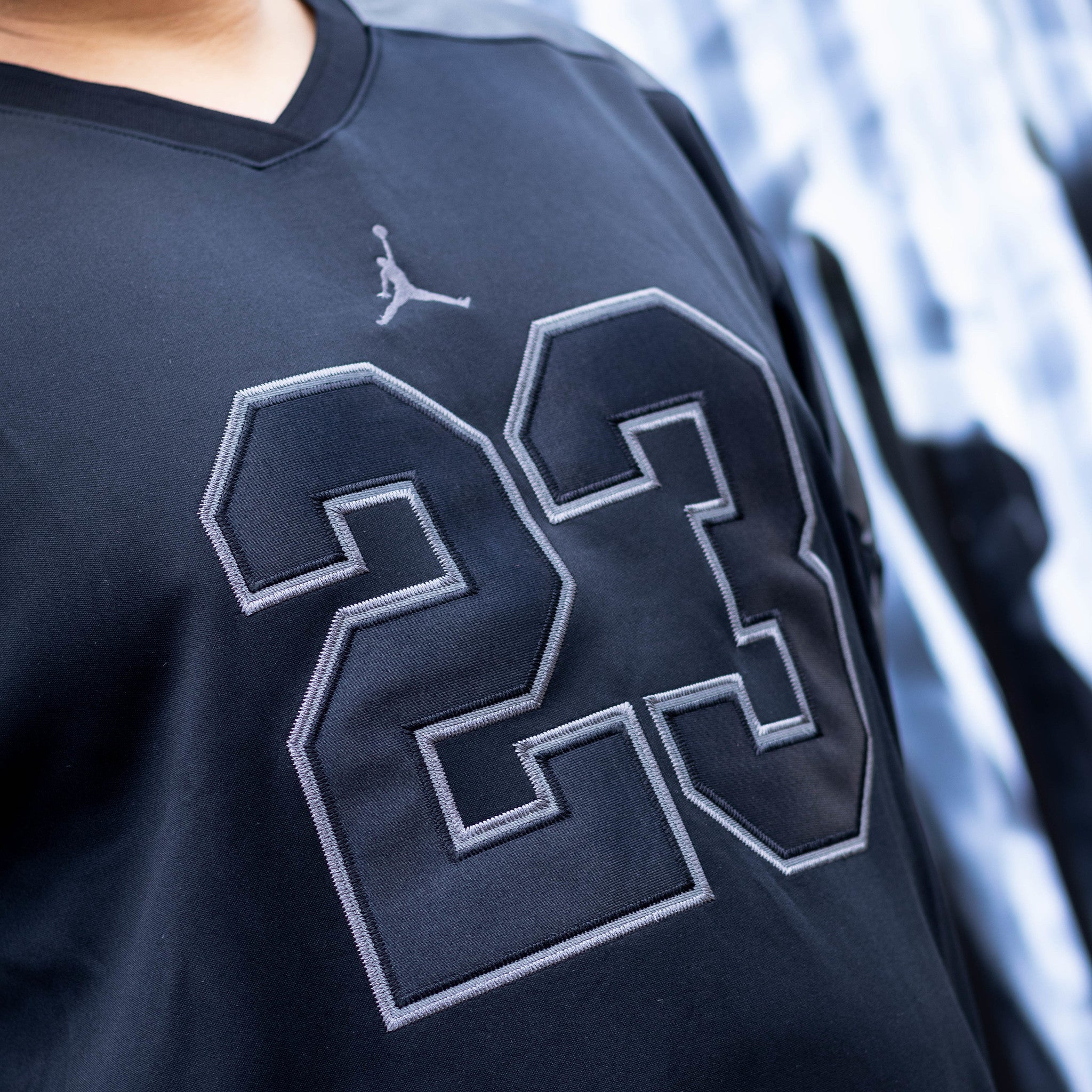 JORDAN JERSEY HOCKEY BLACK
