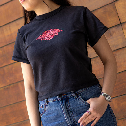 JORDAN RARE AIR TEE BLACK LOG W