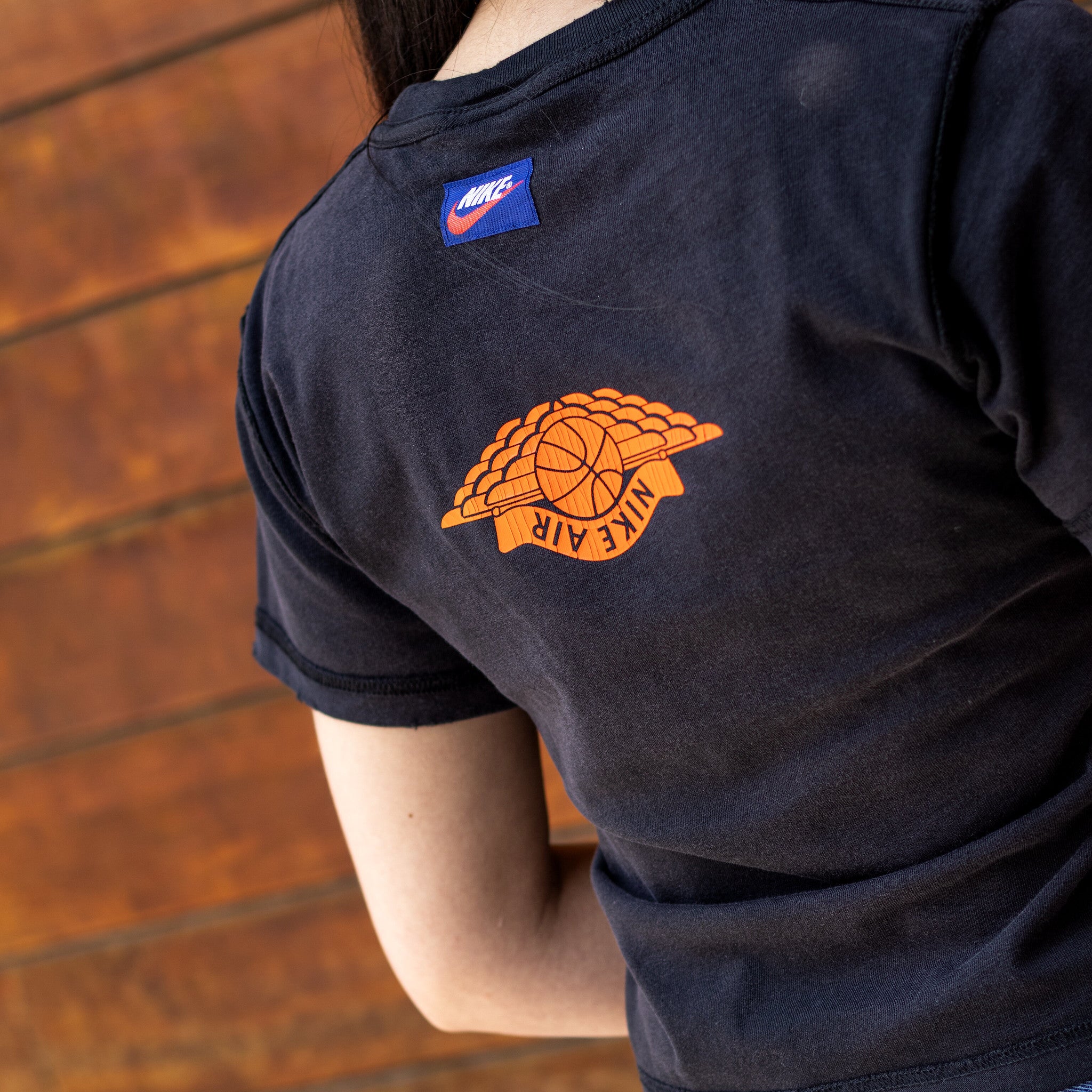 JORDAN RARE AIR TEE BLACK LOG W