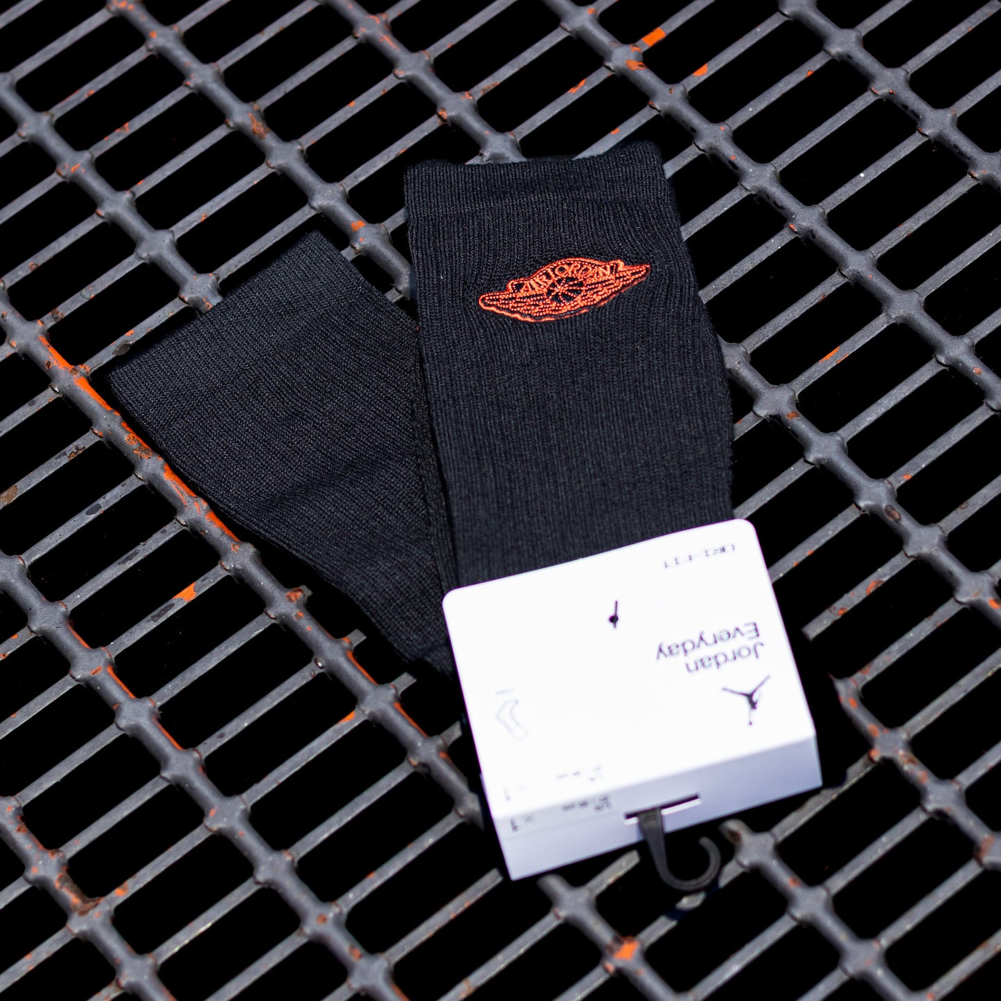 JORDAN RARE AIR SOCKS BLACK LOG