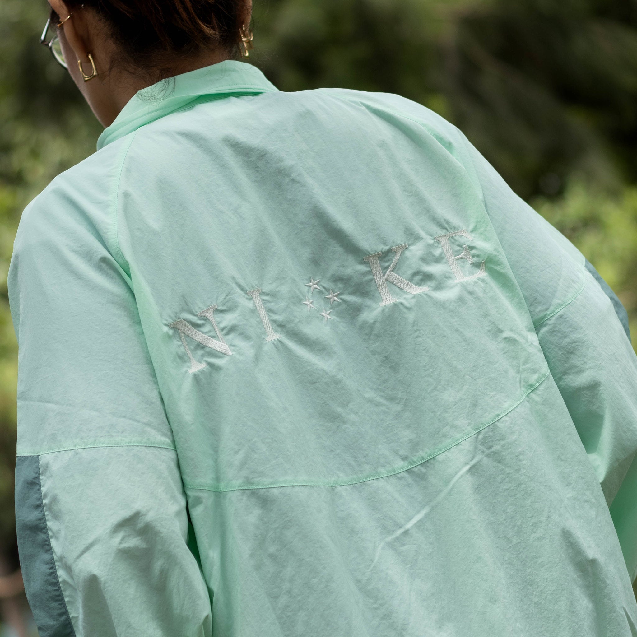 NIKE JKT WOVEN MINT