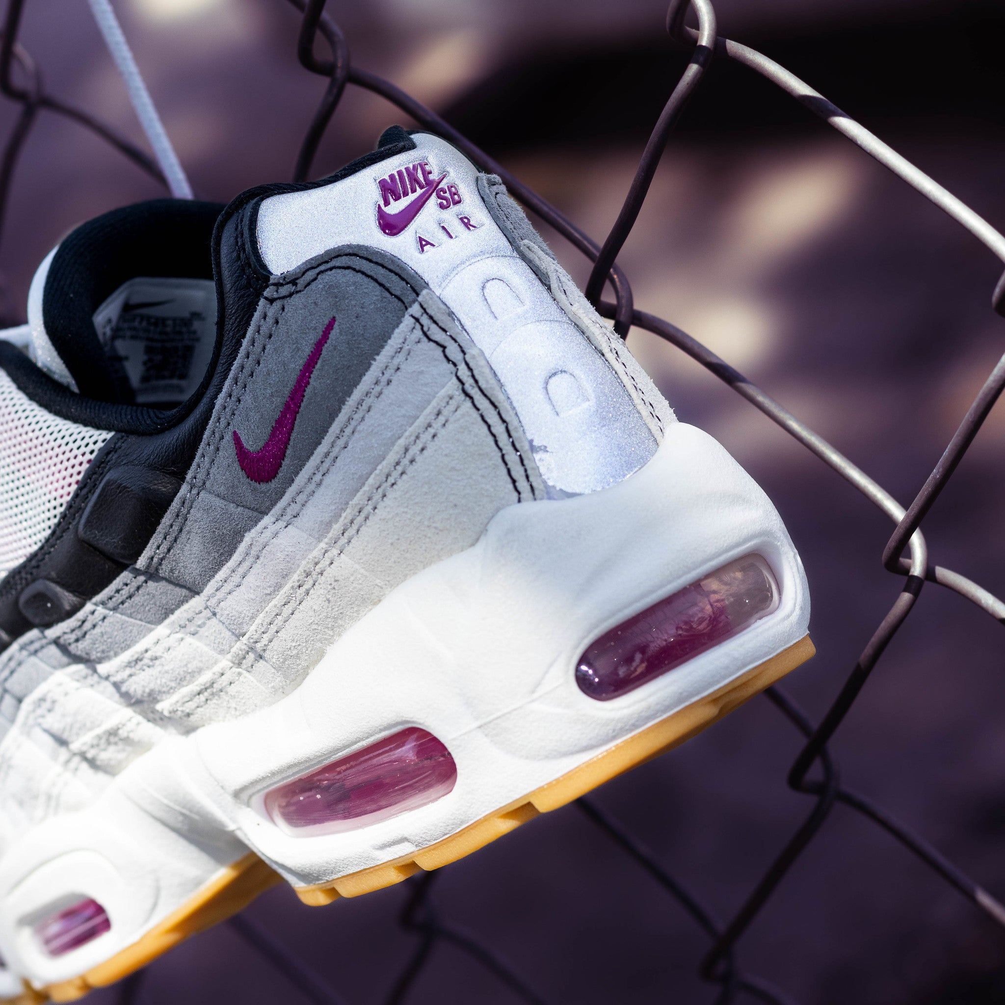 NIKE SB AIR MAX 95 SUMMIT WHITE