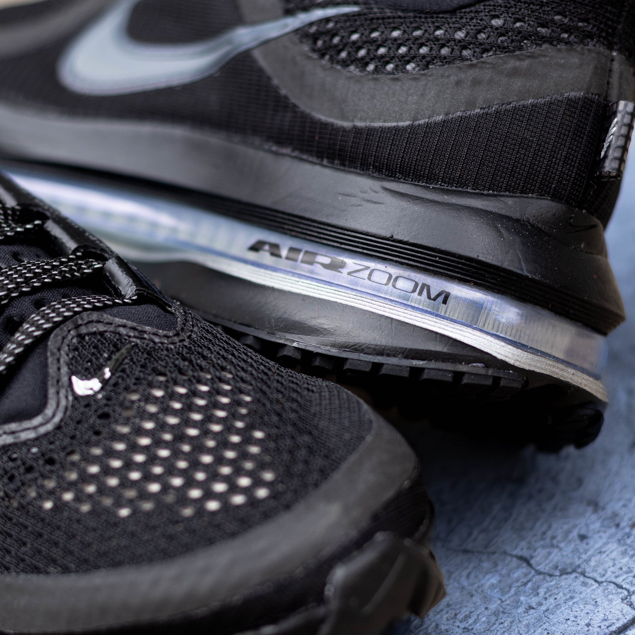 NIKE PEGASUS PREMIUM BLACK METALLIC SILVER