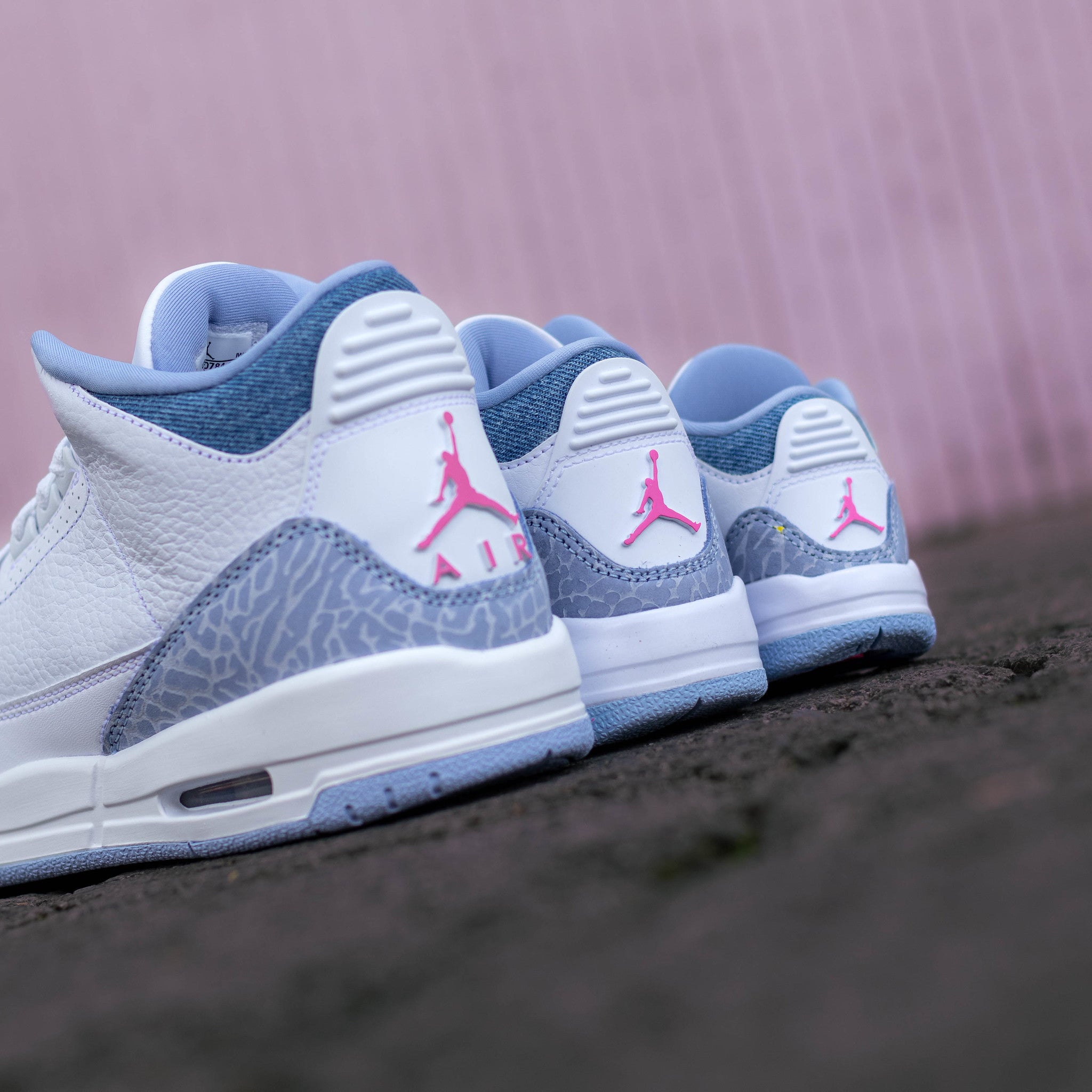 AIR JORDAN 3 WHITE AND COBALT BLISS GS