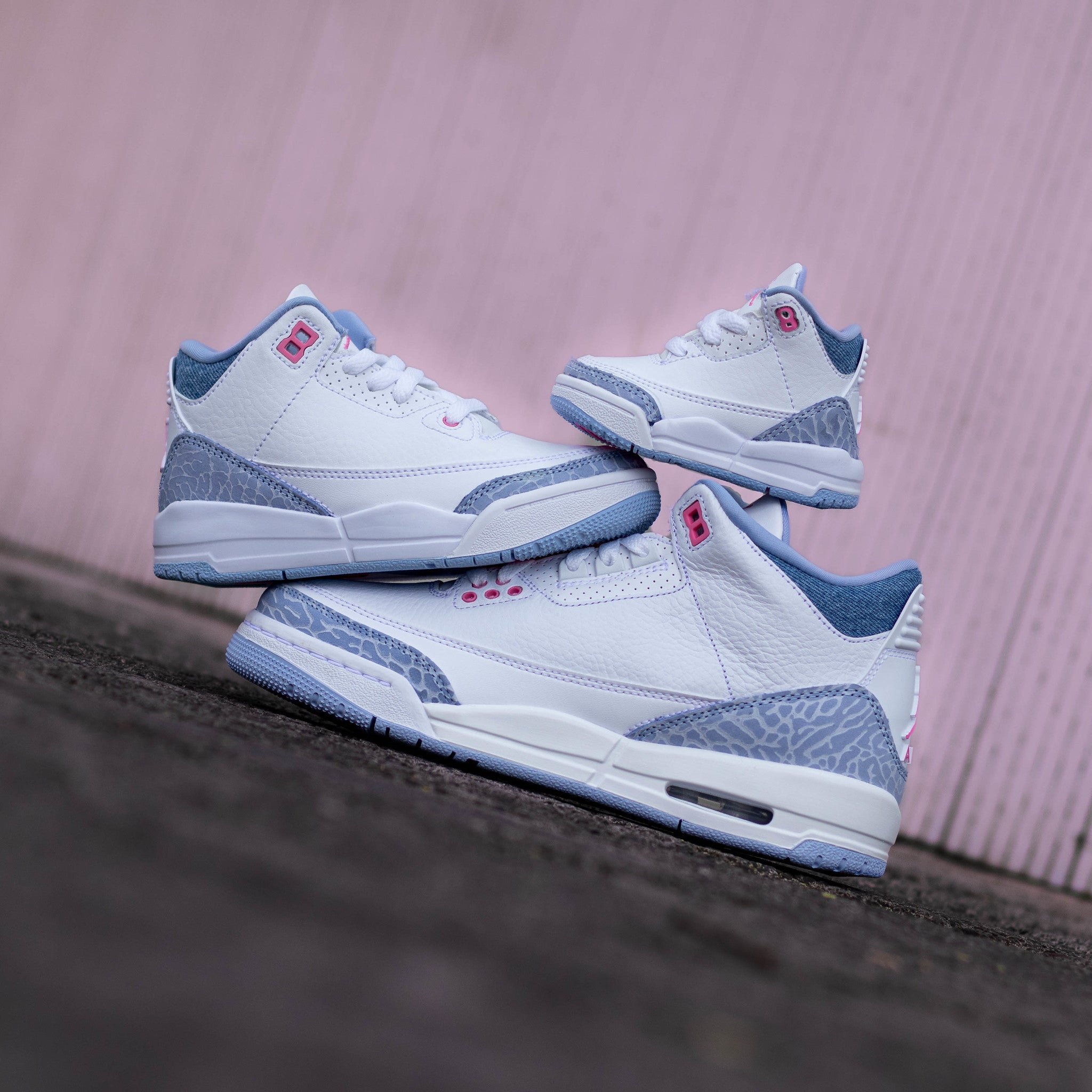 AIR JORDAN 3 WHITE AND COBALT BLISS TD