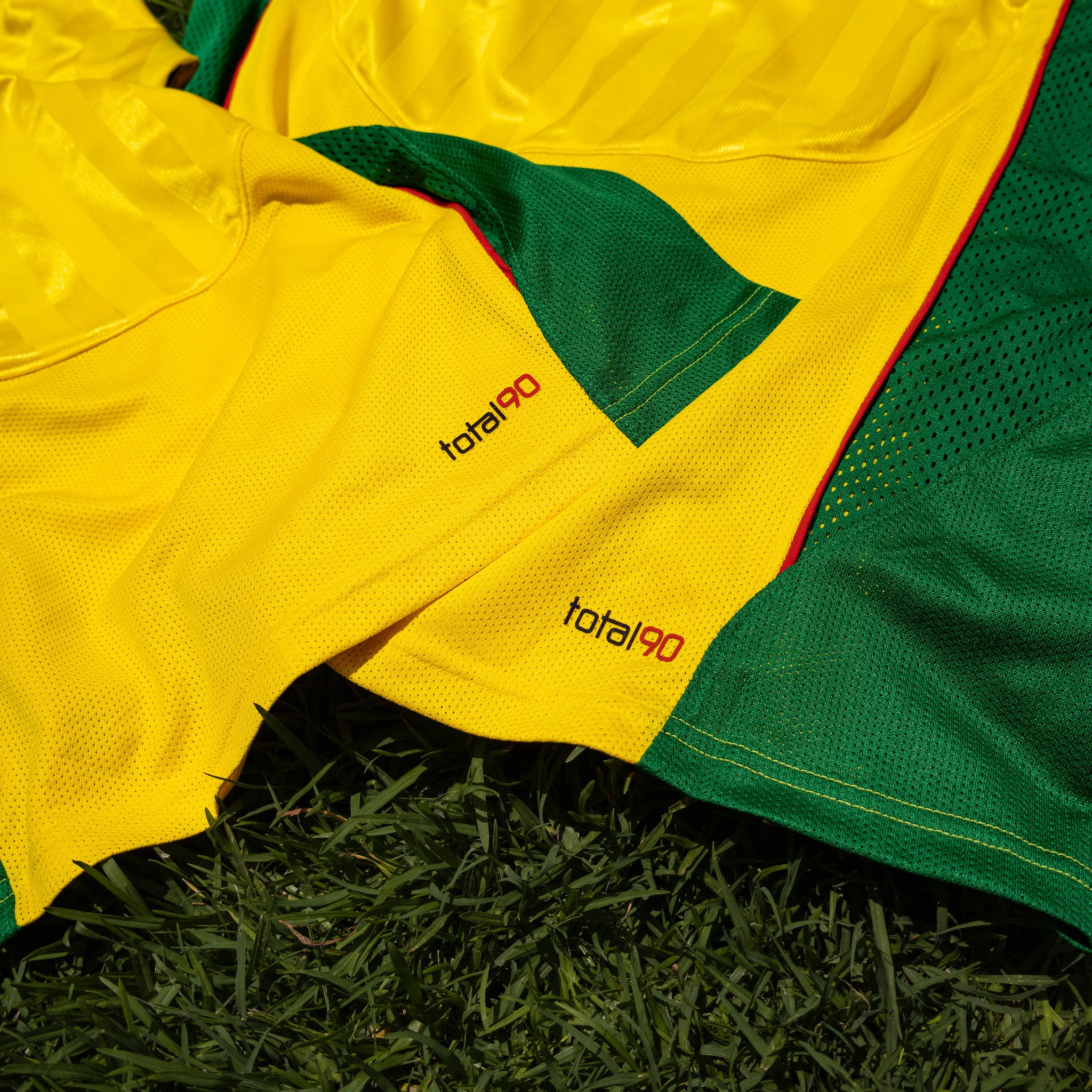 NIKE JERSEY T90 TOUR YELLOW BLACK