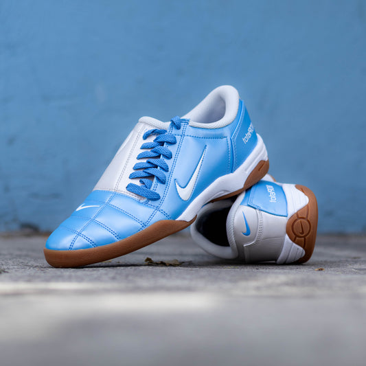 NIKE T90 3 WHITE UNIVERSITY BLUE