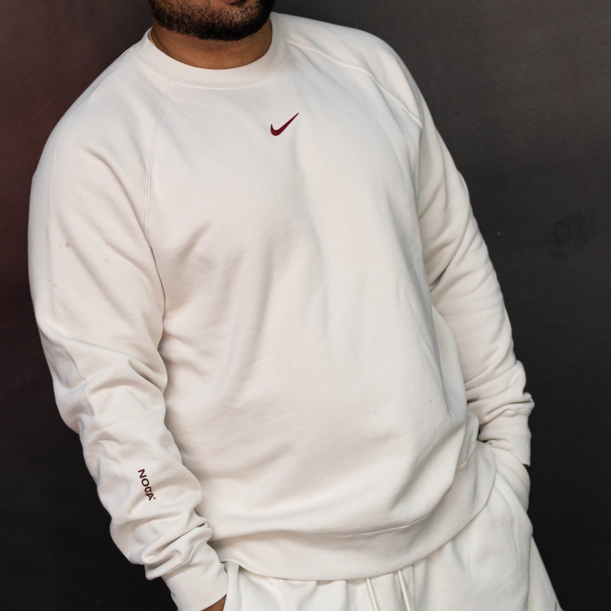 NIKE NOCTA CARDINAL CREW OREWOOD