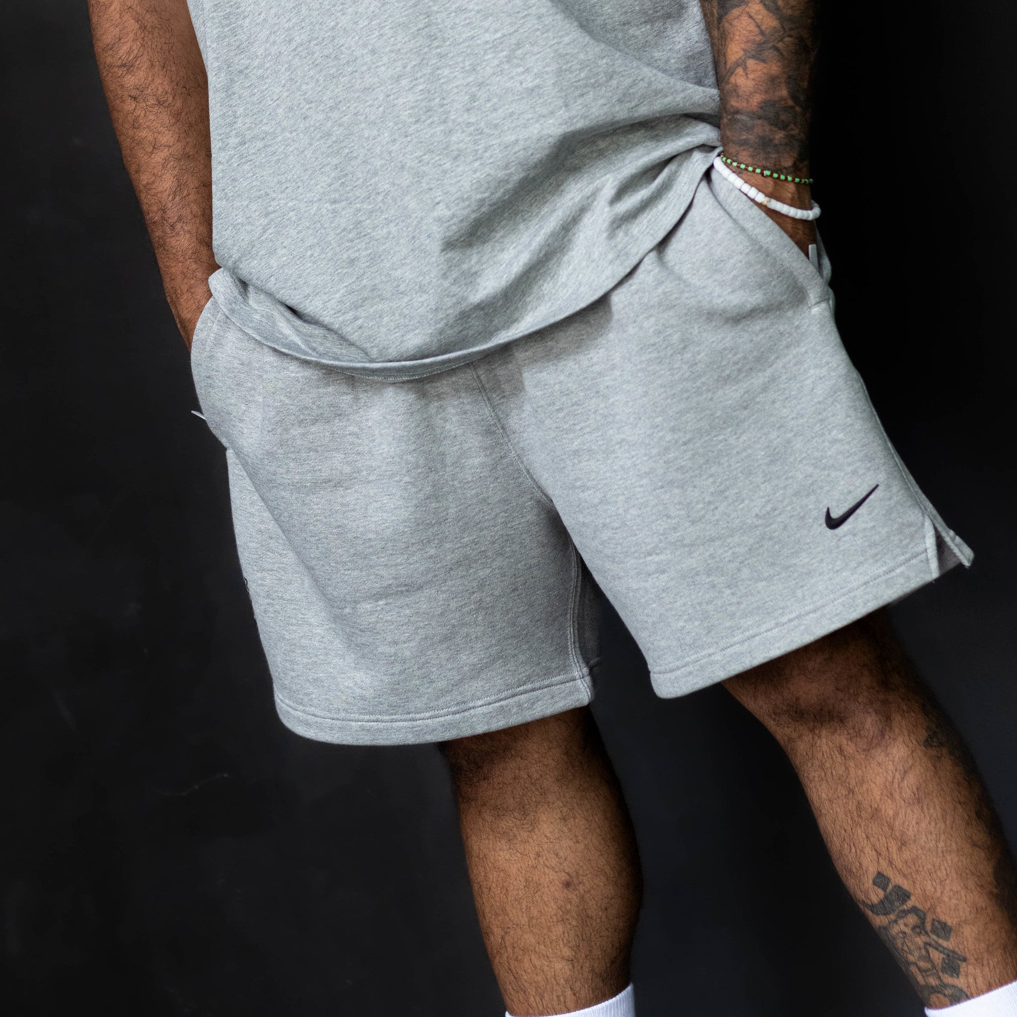 NIKE NOCTA CARDINAL SHORT GREY