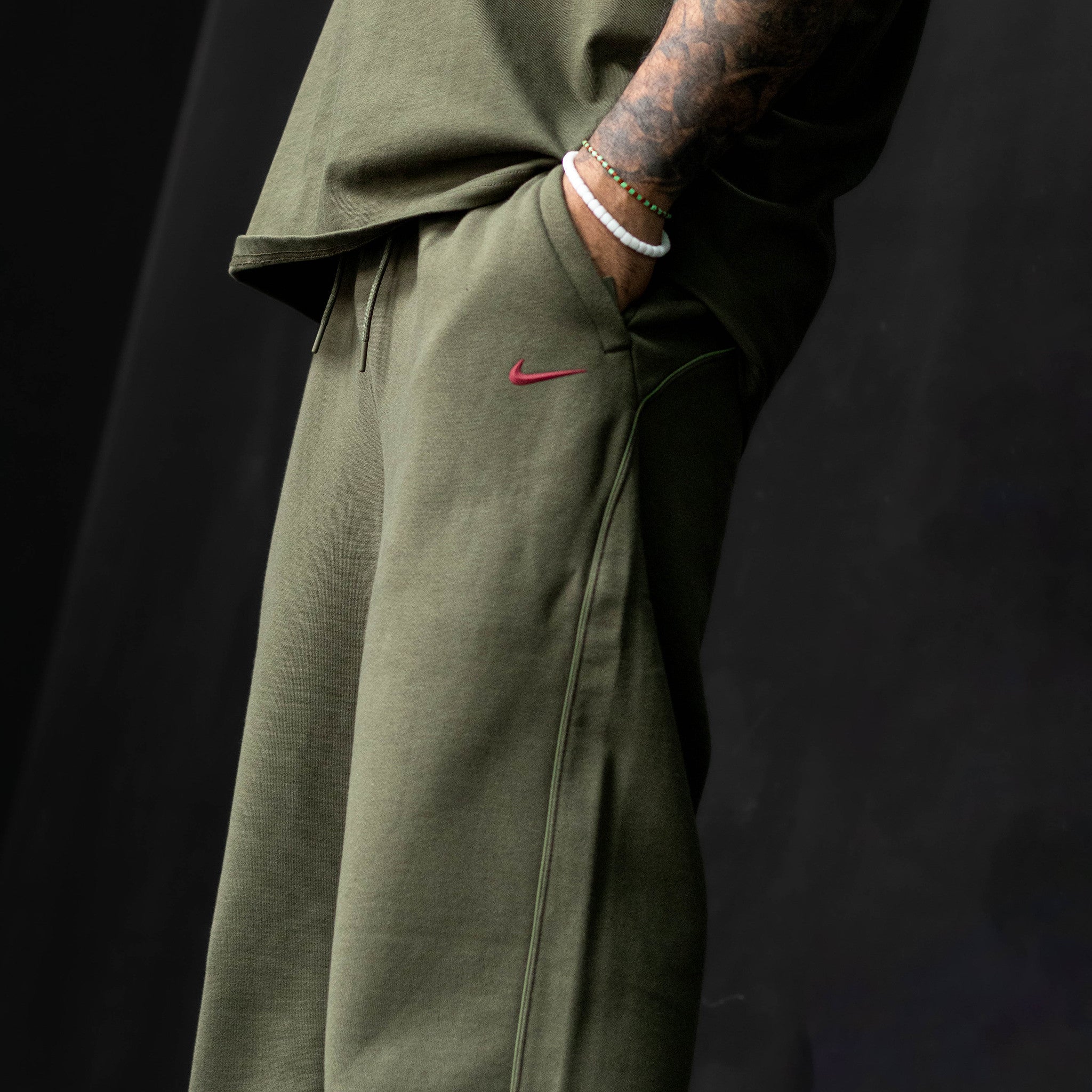 NIKE NOCTA CARDINAL FLEECE PANTS CARGO