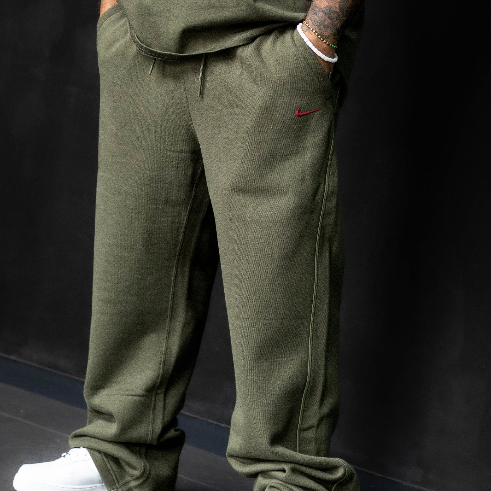 NIKE NOCTA CARDINAL FLEECE PANTS CARGO