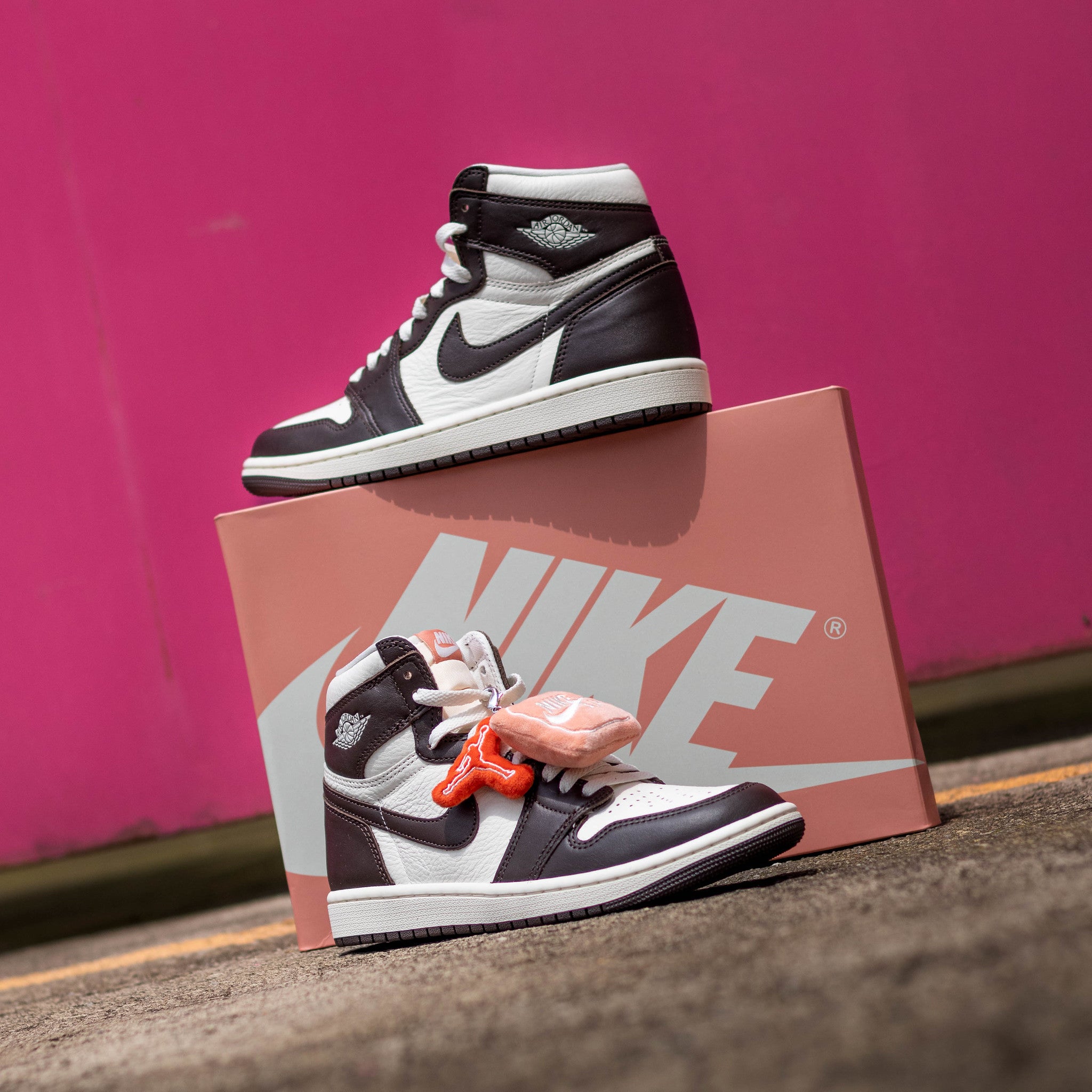 AIR JORDAN 1 BAROQUE BROWN AND SAIL W
