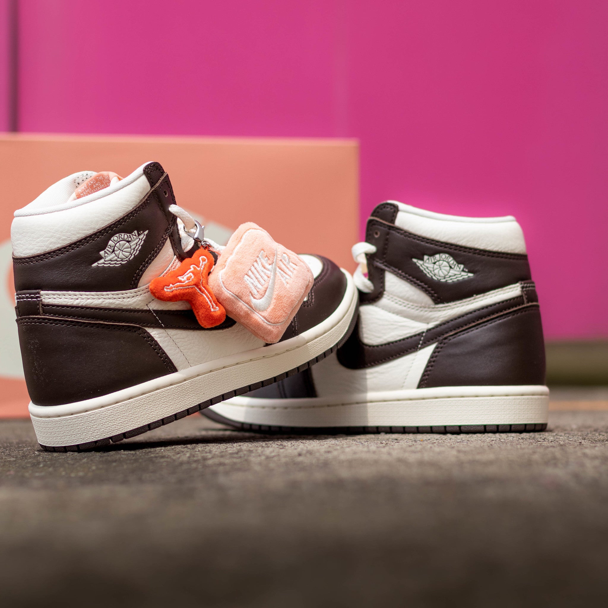 AIR JORDAN 1 BAROQUE BROWN AND SAIL W