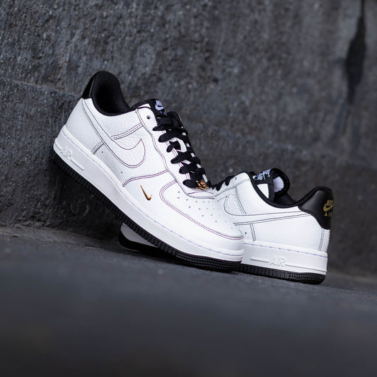 NIKE AIR FORCE ONE LOW MINI JEWEL BLACK WHITE W
