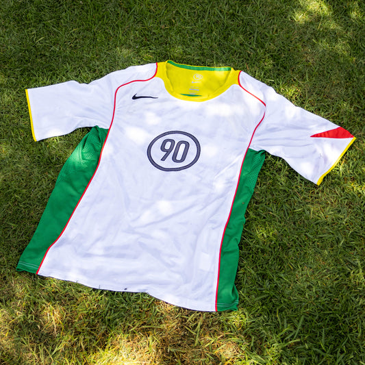 NIKE JERSEY T90 WHITE OPTI YELLOW