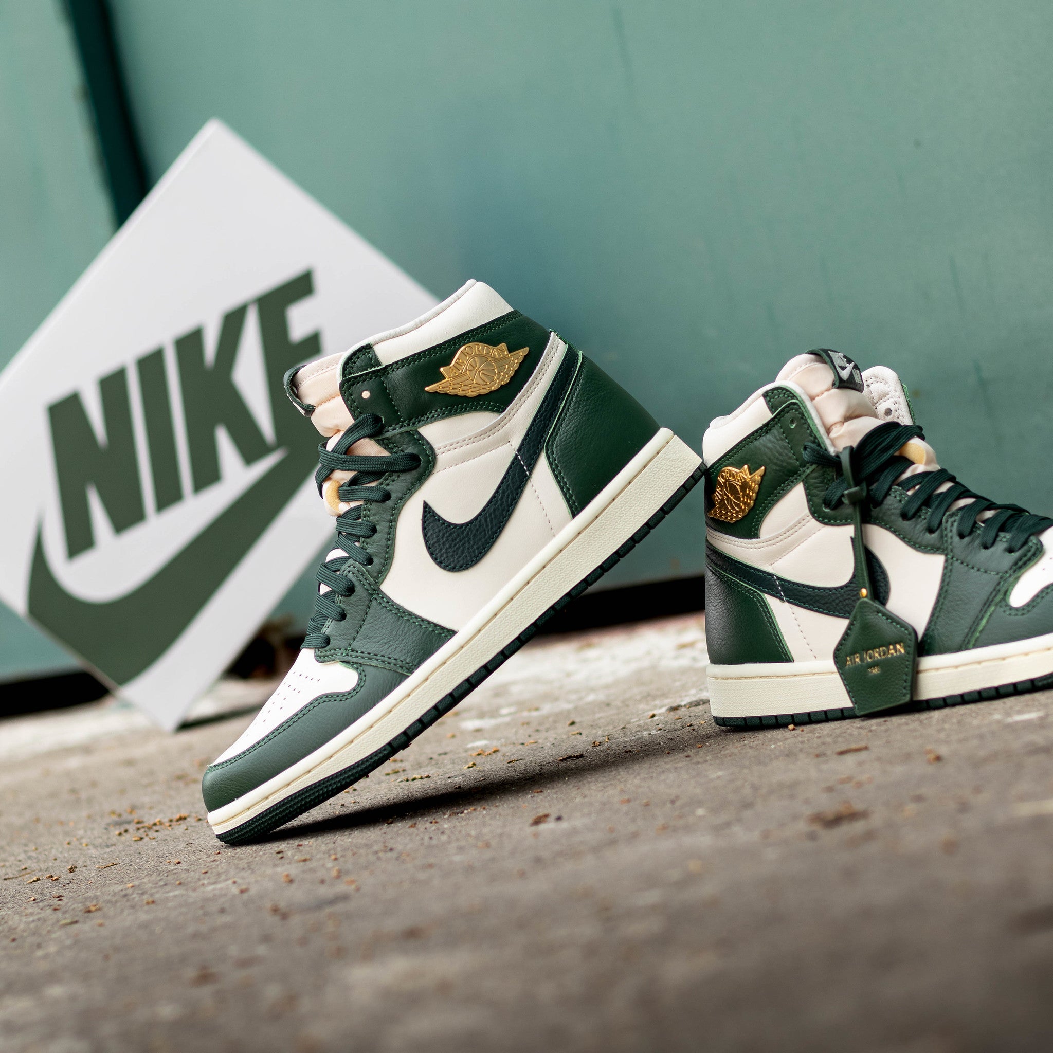 AIR JORDAN 1 HIGH FIR PRO GREEN W