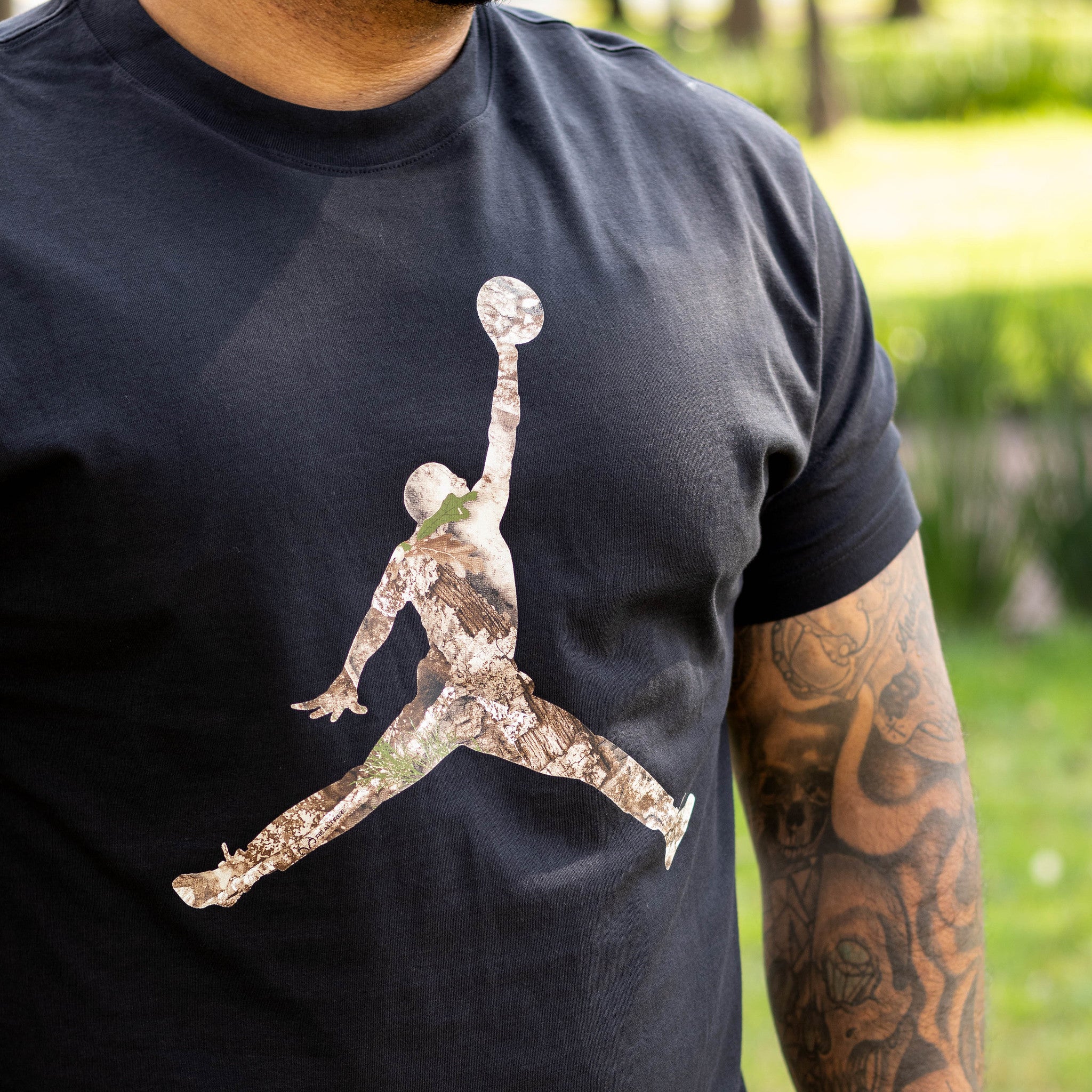 JORDAN TEE REALTREE BLACK