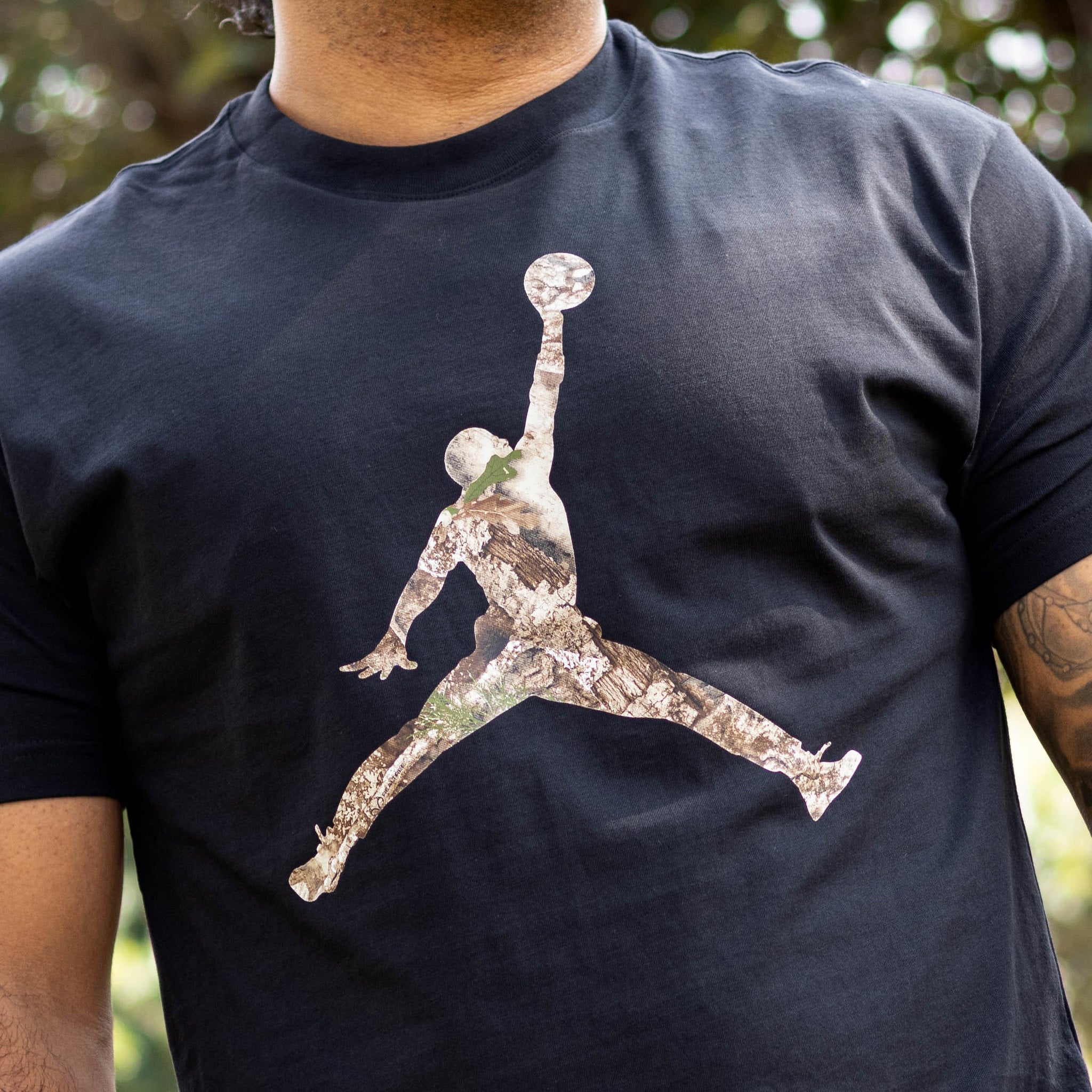 JORDAN TEE REALTREE BLACK