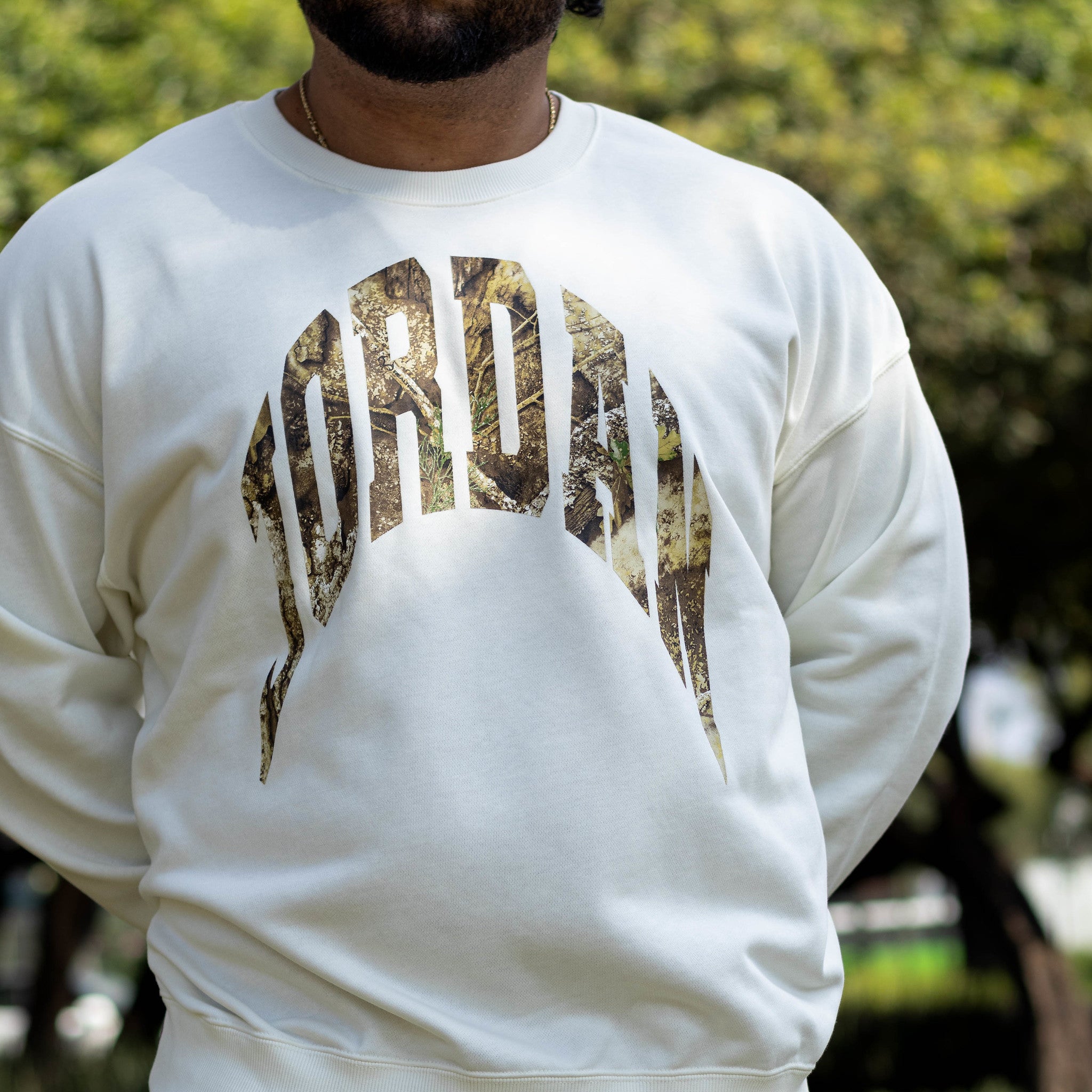 JORDAN CREWNECK REALTREE SAIL