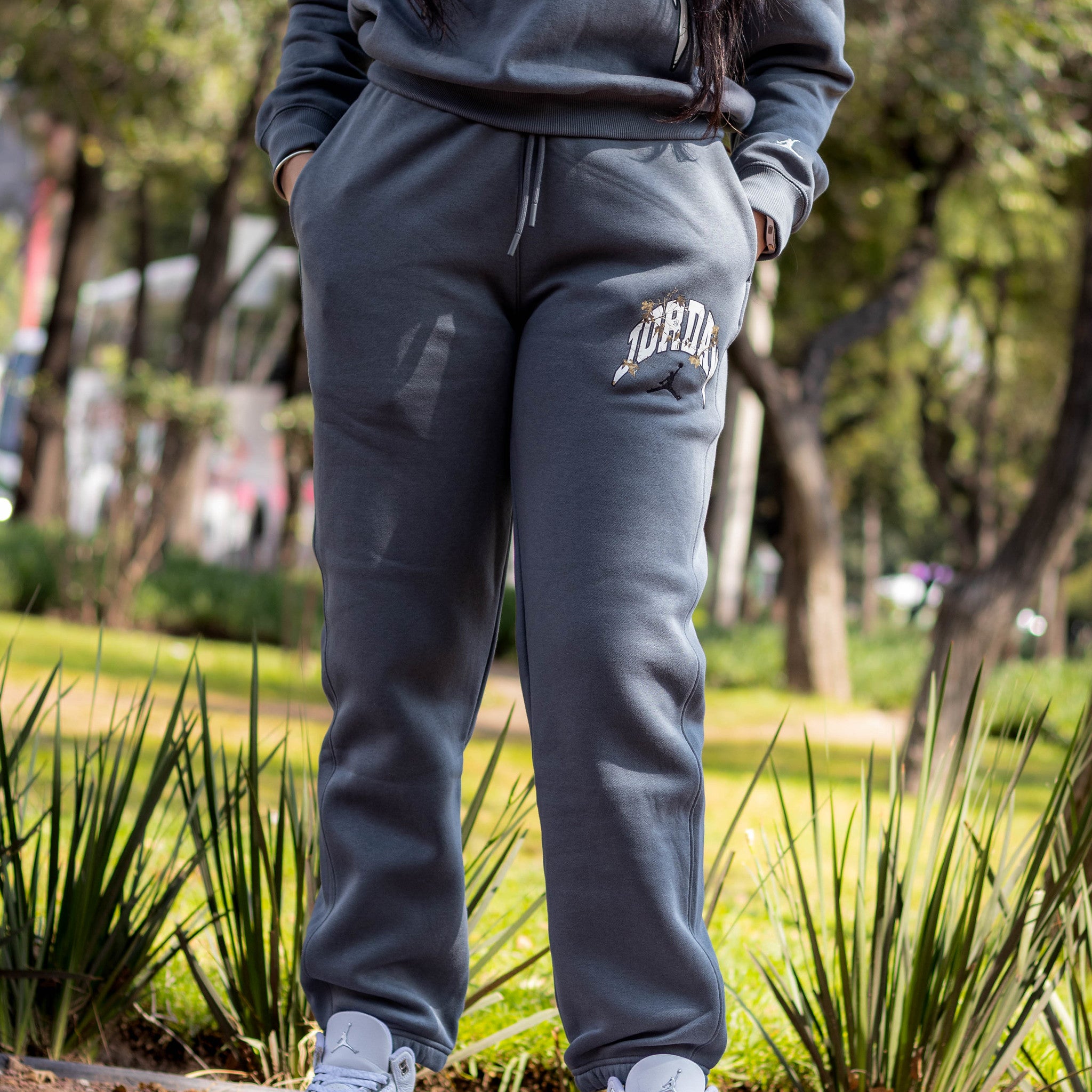 JORDAN PANTS REALTREE IRON GREY W