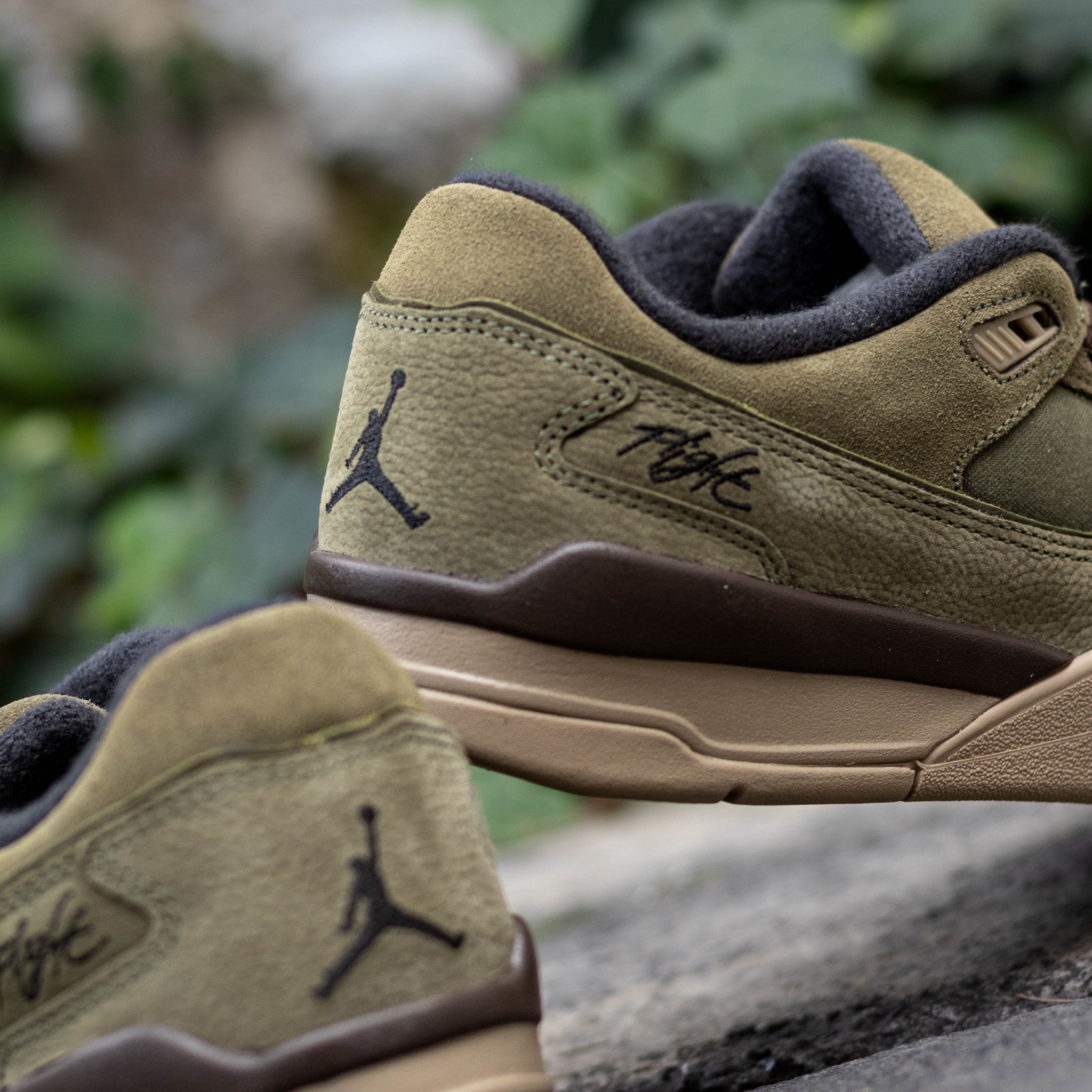 JORDAN FLIGHT COURT MEDIUM OLIVE