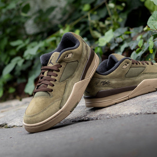 JORDAN FLIGHT COURT MEDIUM OLIVE