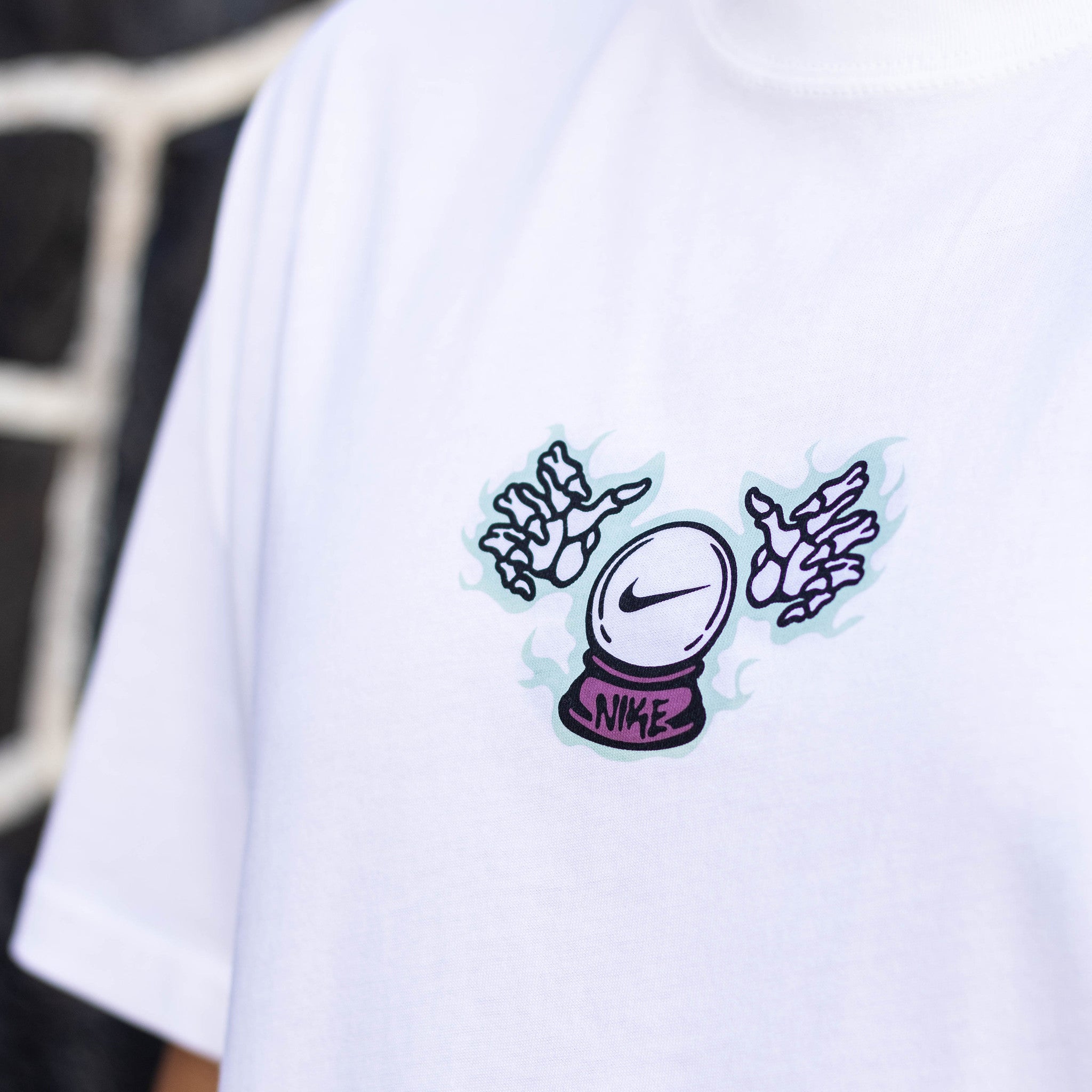 NIKE TEE M90 HALLOWEEN WHITE