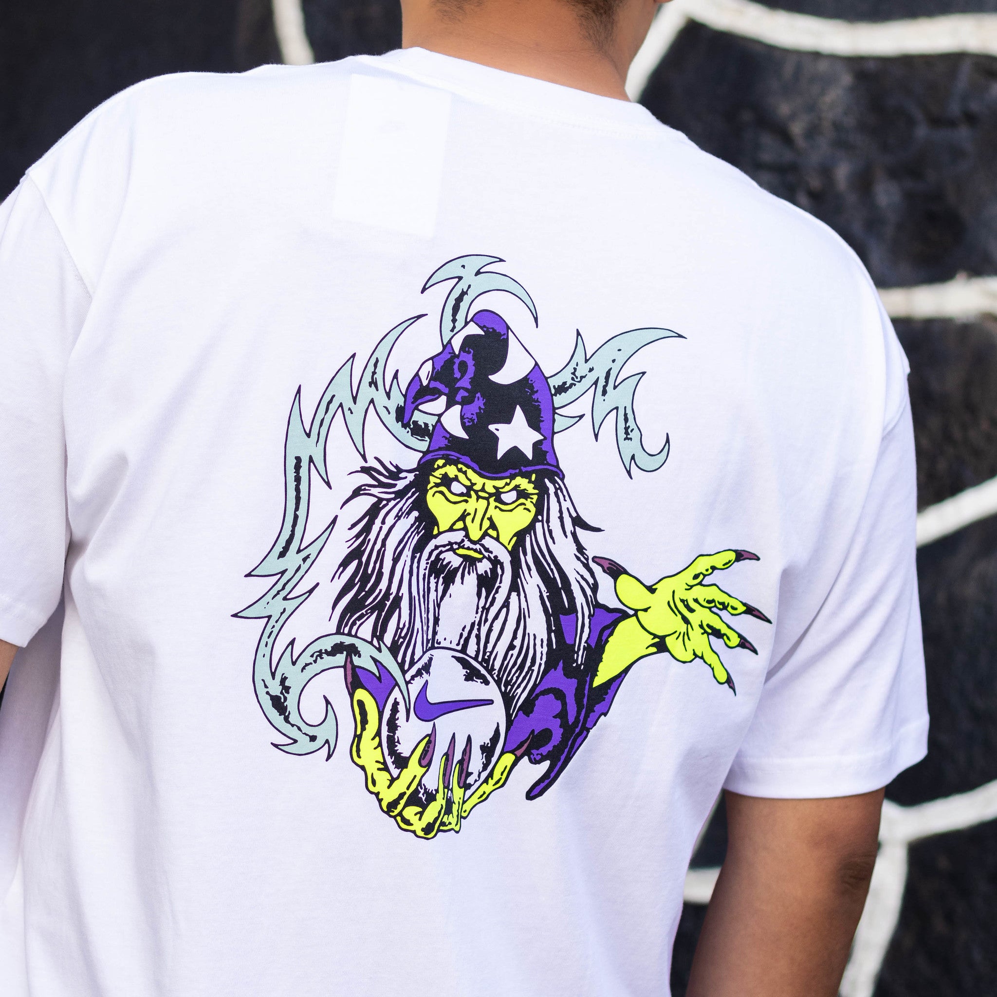 NIKE TEE M90 HALLOWEEN WHITE