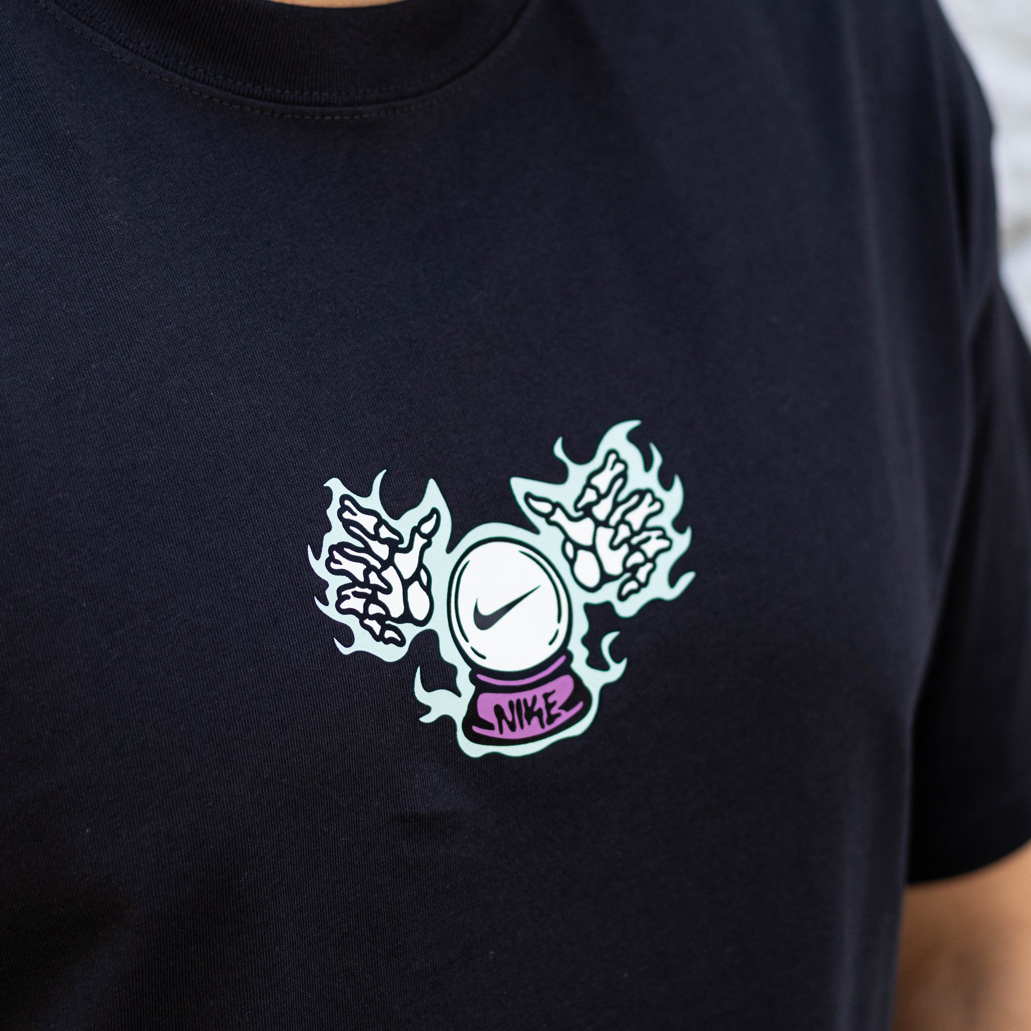 NIKE TEE M90 HALLOWEEN BLACK