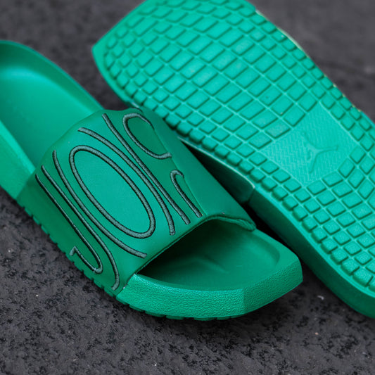 JORDAN NOLA SLIDE MALACHITE FIR W