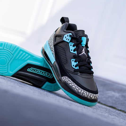 JORDAN SPIZIKE LOW BLACK GAMMA BLUE GS