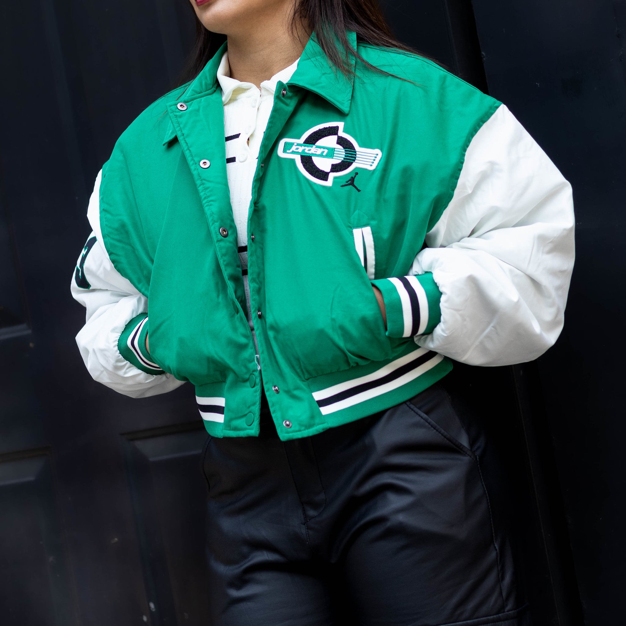 JORDAN BROOKLYN JACKET UNIVERSITY MALACHITE