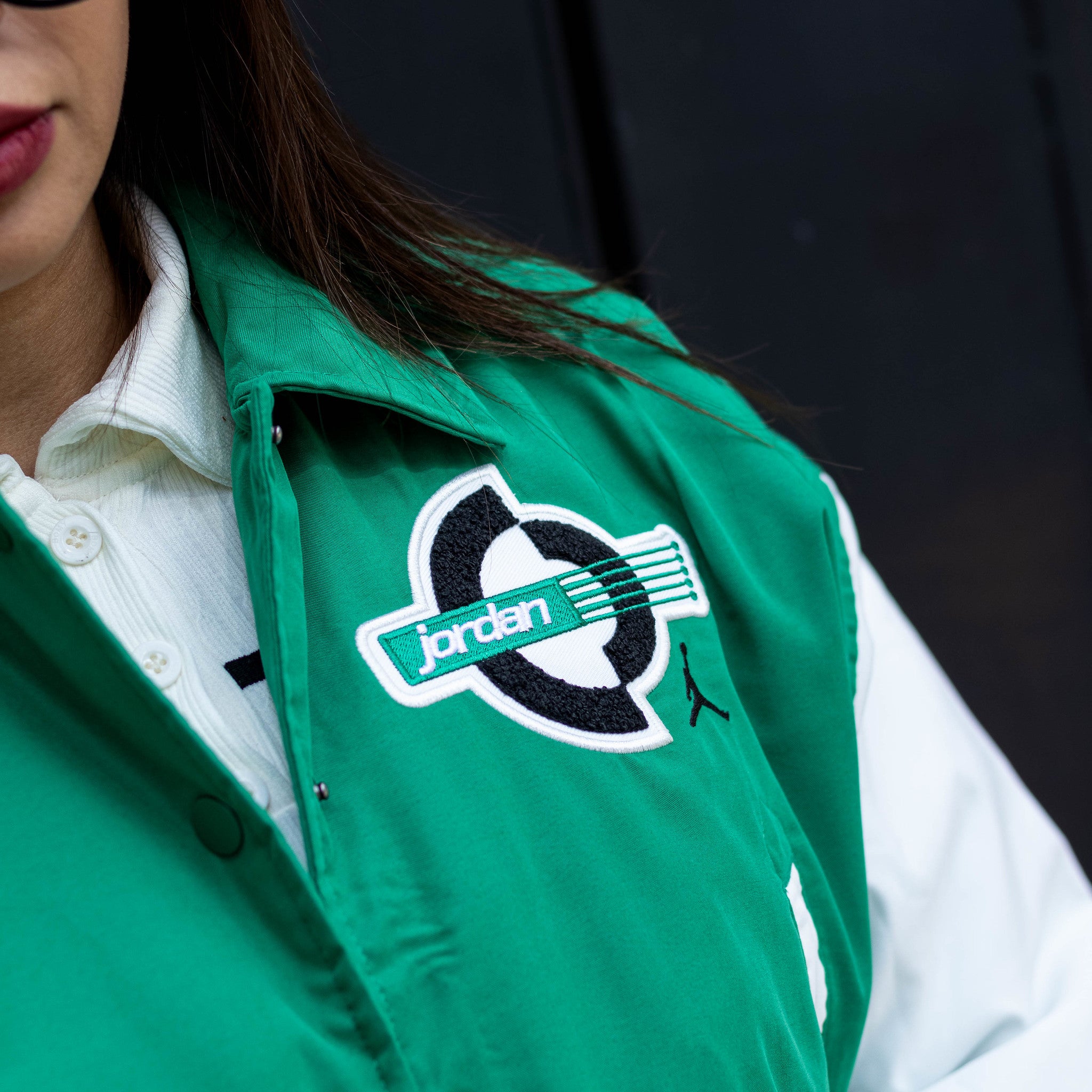 JORDAN BROOKLYN JACKET UNIVERSITY MALACHITE
