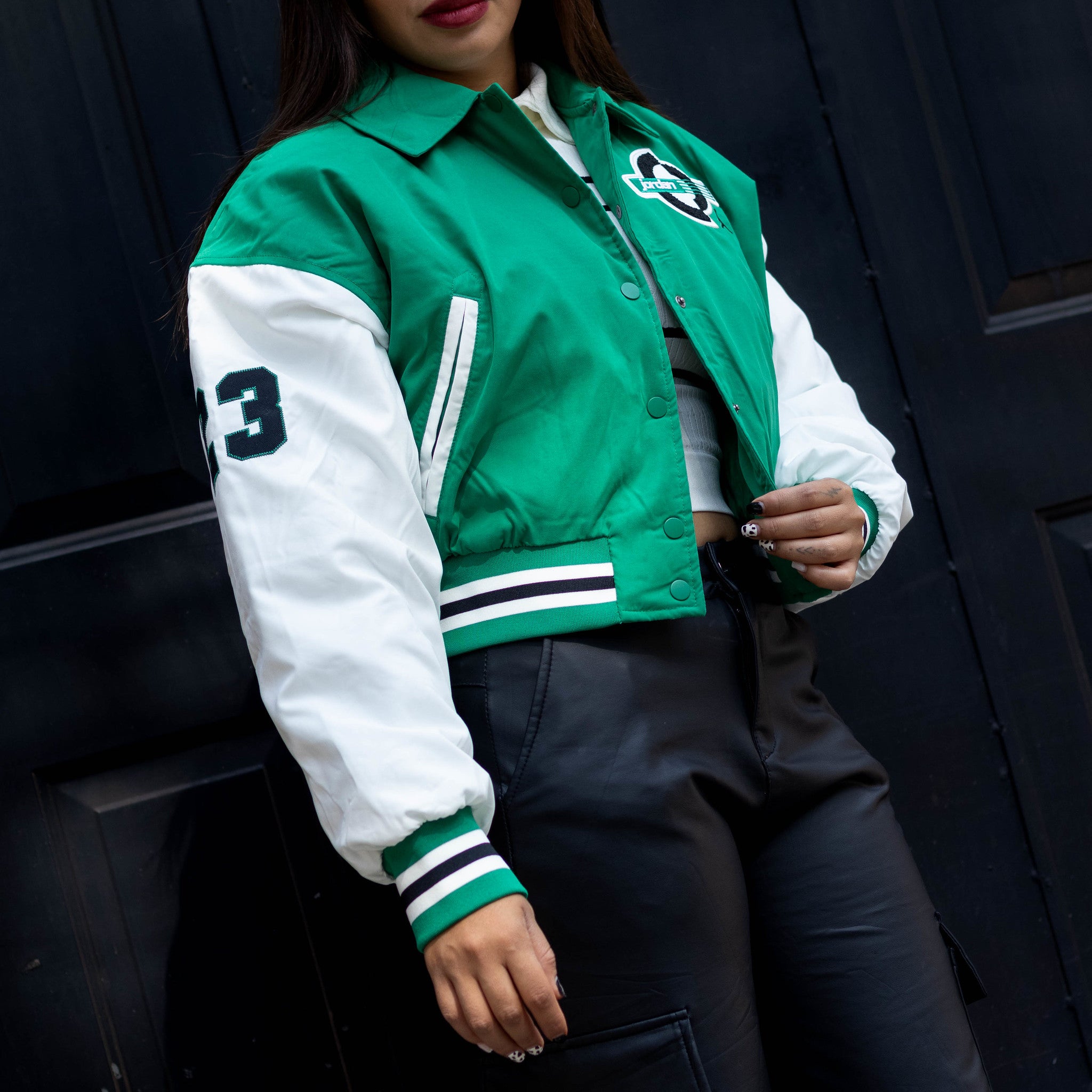 JORDAN BROOKLYN JACKET UNIVERSITY MALACHITE