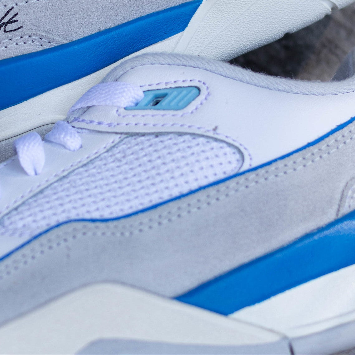JORDAN FLIGHT COURT WHITE PHOTO BLUE GS
