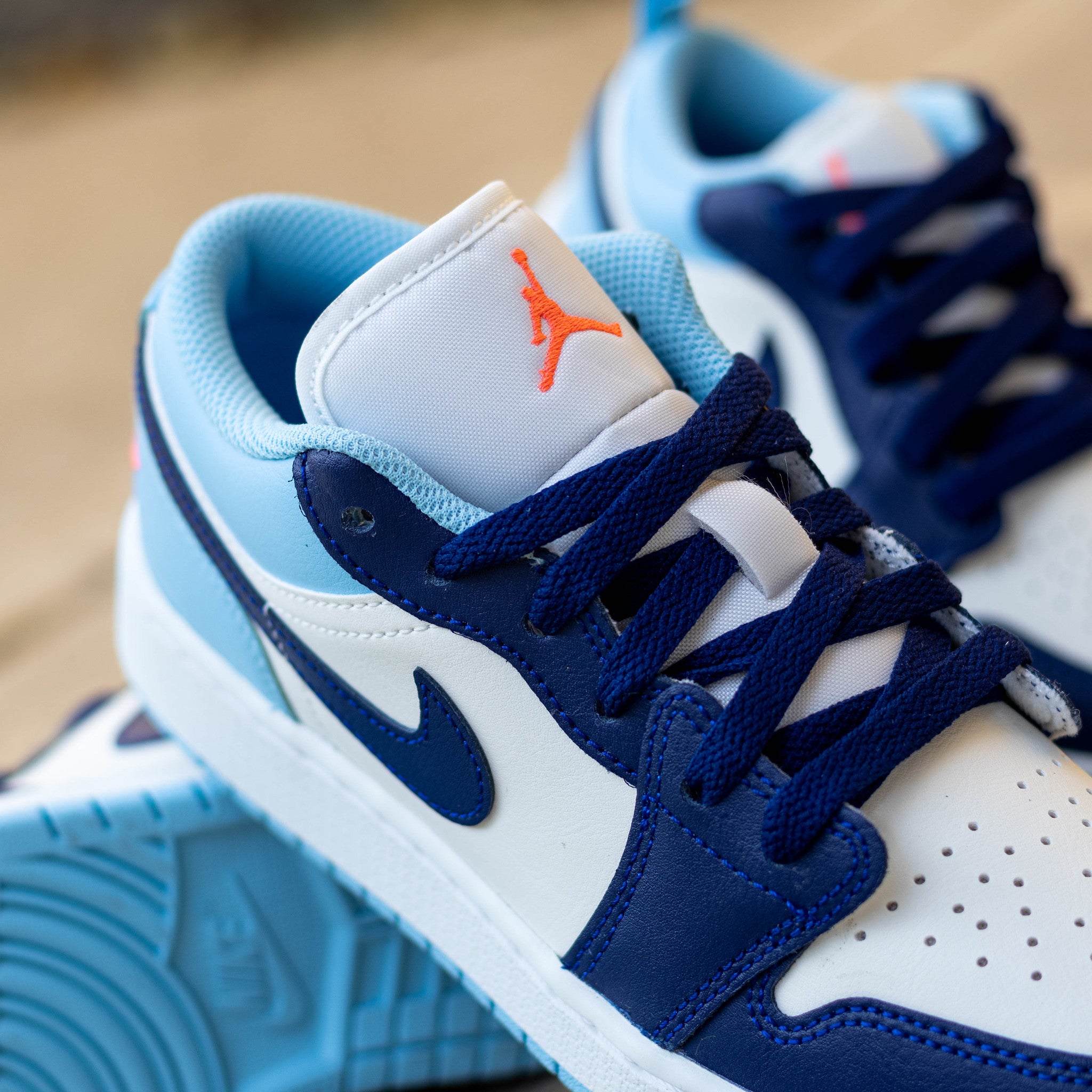 AIR JORDAN 1 LOW SAIL BLUE CHILL PS