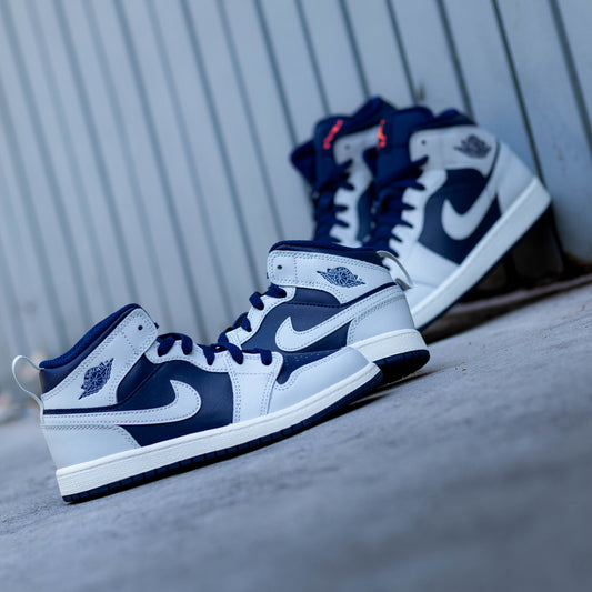 AIR JORDAN 1 MID BLUE VOID PS