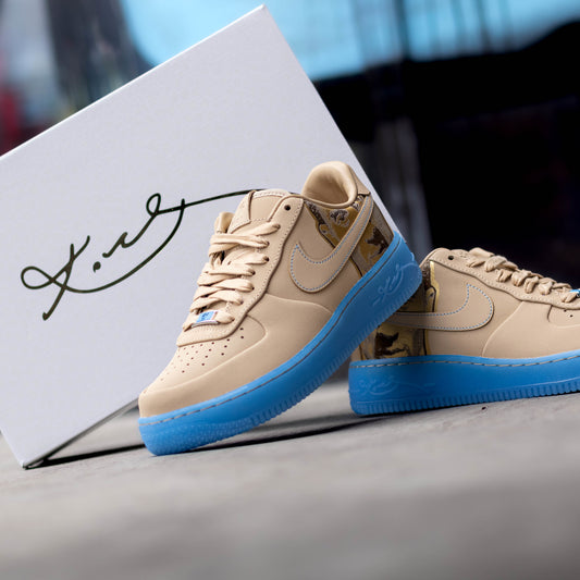 NIKE AIR FORCE ONE LOW PROTRO KOBE LINEN