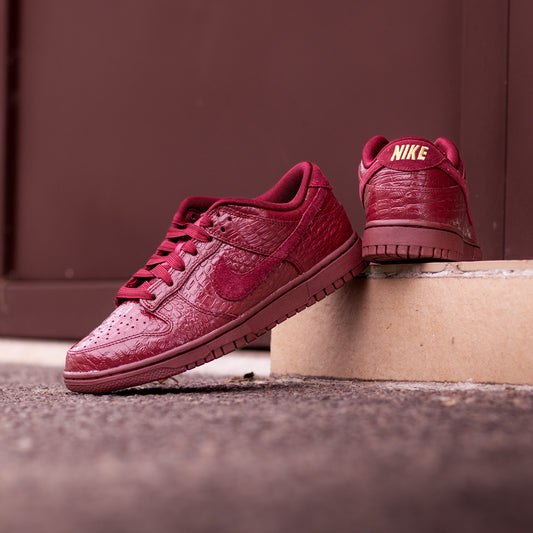 NIKE DUNK LOW CROCODILE TEAM RED W
