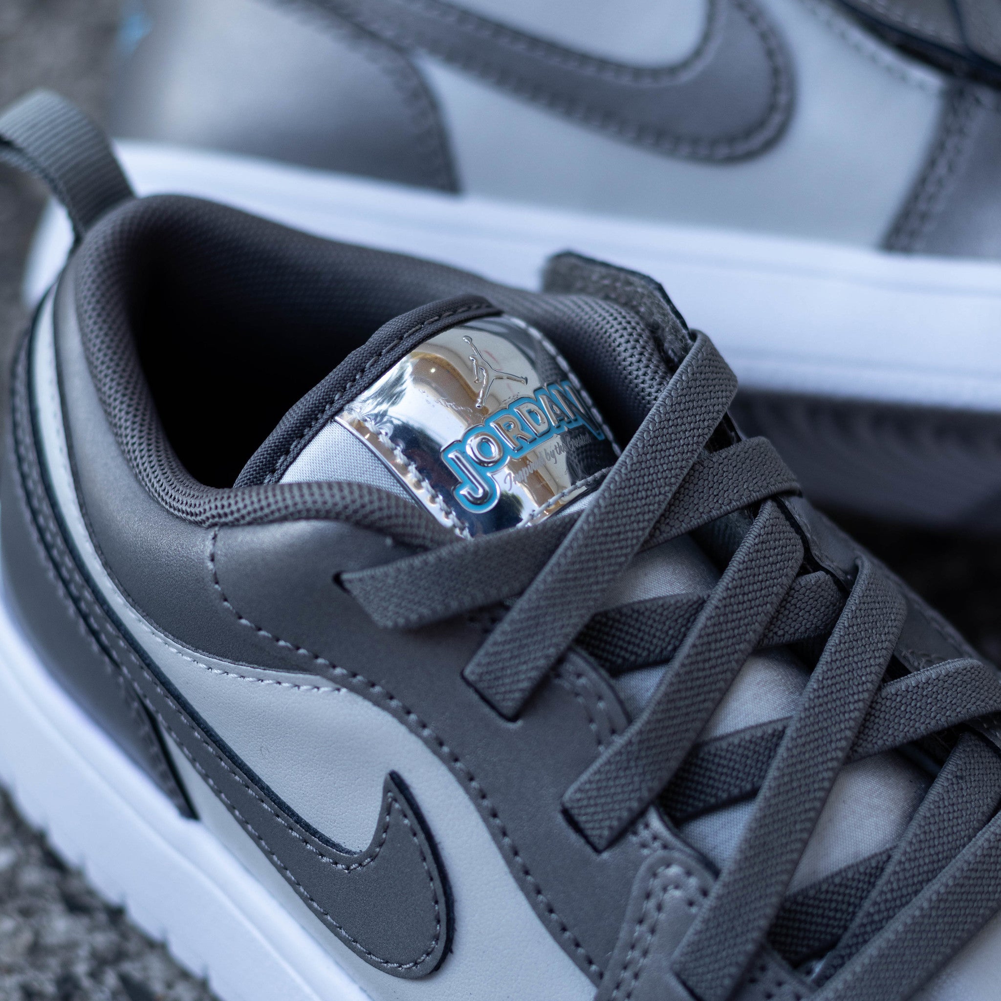 AIR JORDAN 1 LOW FLAT PEWTER PS