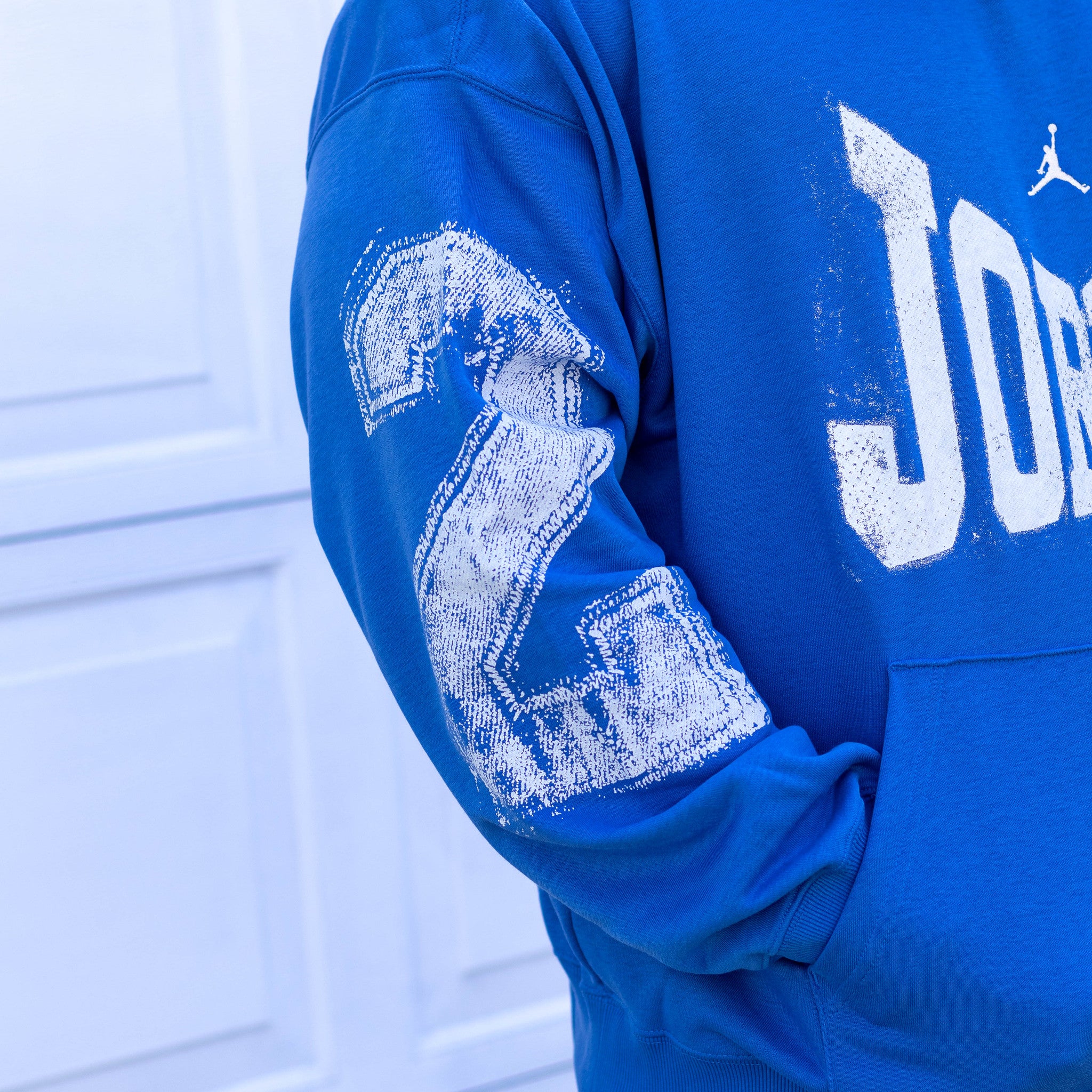 JORDAN HOODIE BROOKLYN SPORT BLUE