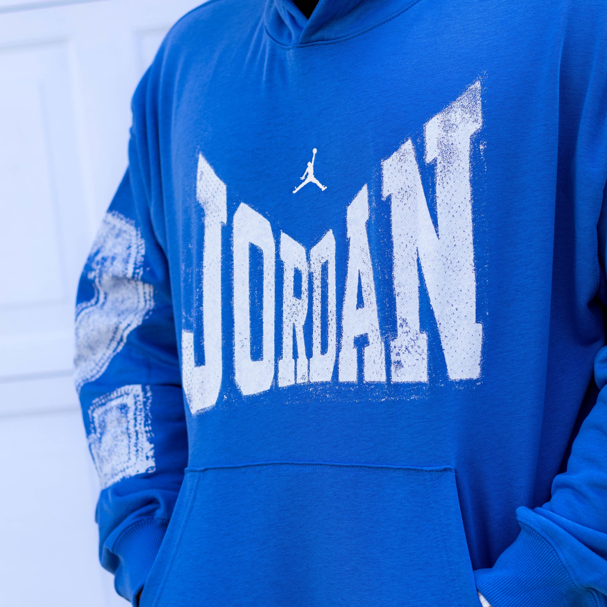 JORDAN HOODIE BROOKLYN SPORT BLUE
