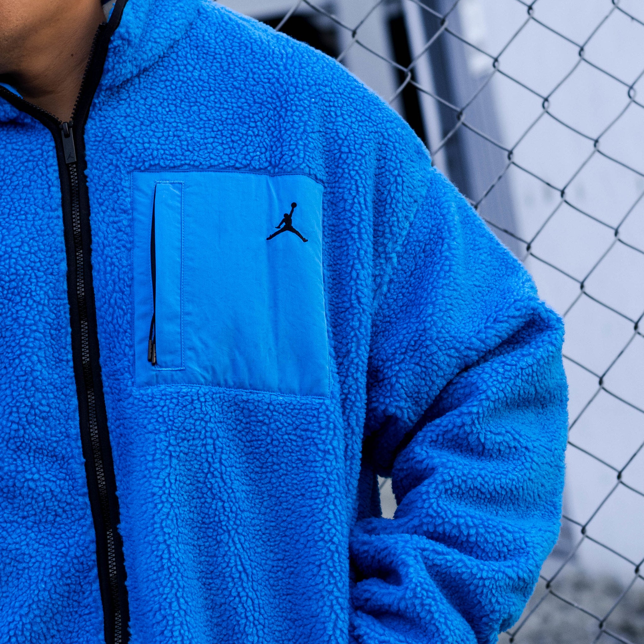 JORDAN JACKET MOUNTAINSIDE PHOTO BLUE